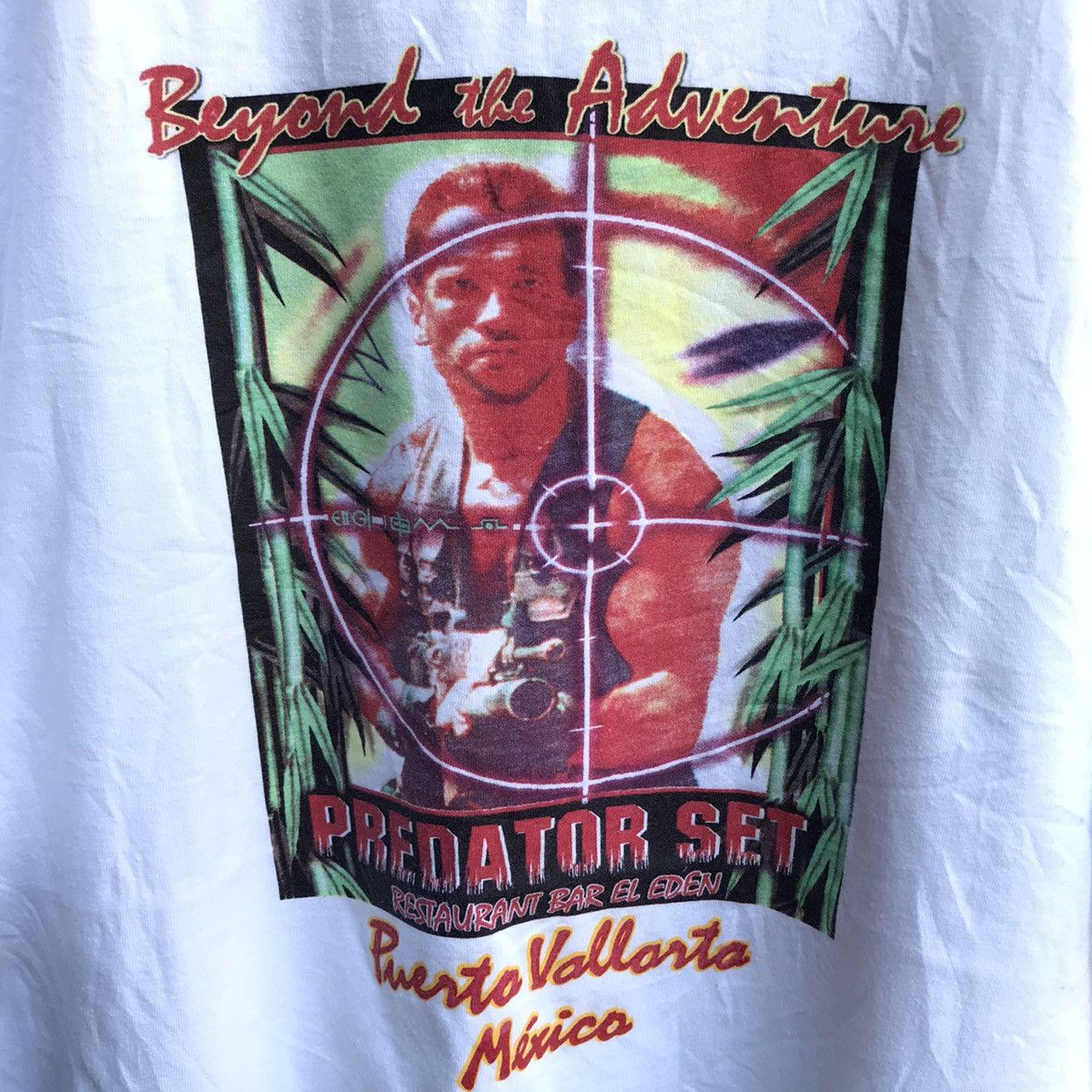 Mossimo Vintage 90s MOSSIMO x PREDATOR movie tee rare Size US XL / EU 56 / 4 - 4 Thumbnail