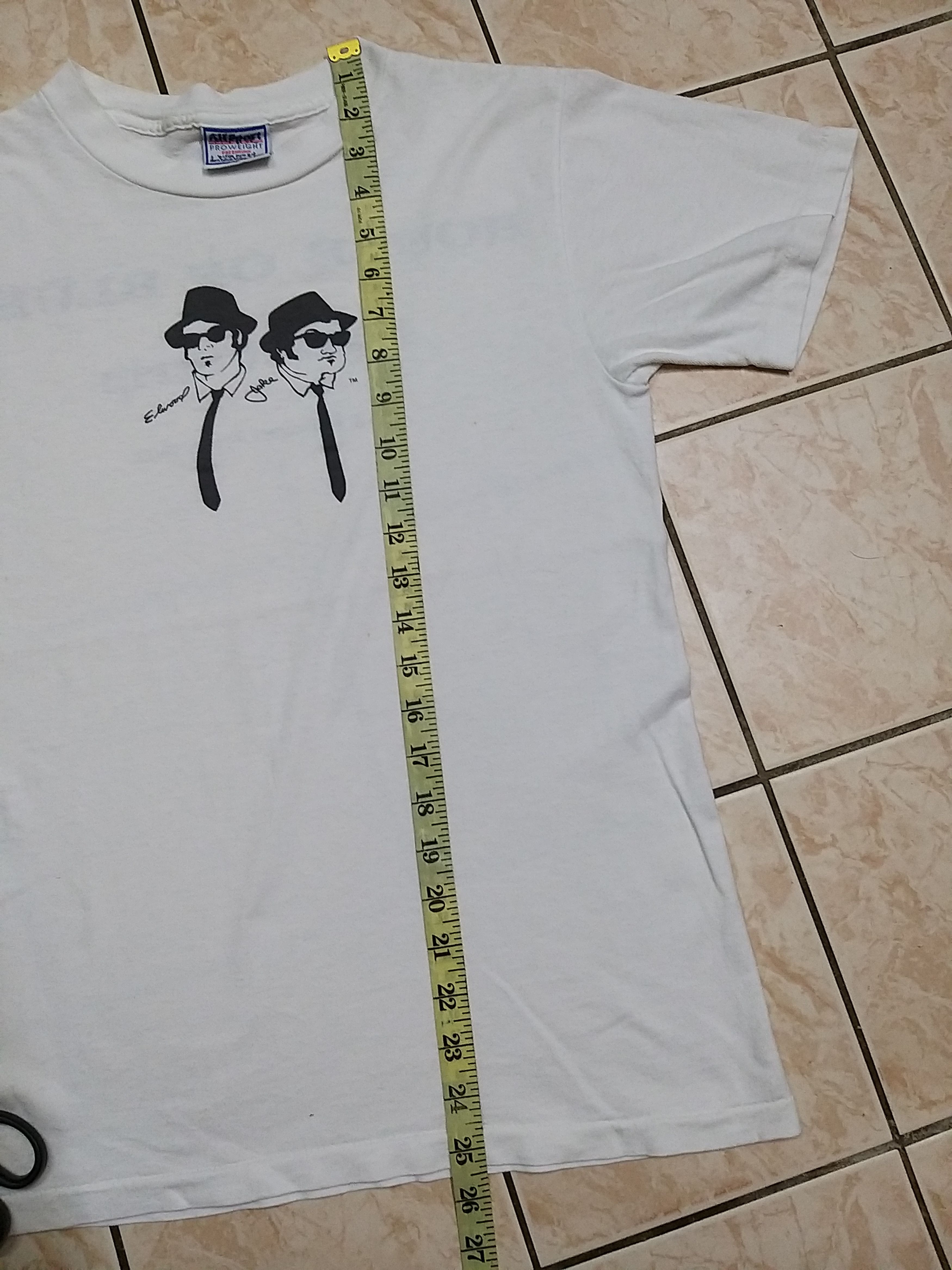 Band Tees VINTAGE 90s THE BLUES BROTHERS "JAKE & ELLWOOD"T SHIRT Size US S / EU 44-46 / 1 - 7 Thumbnail