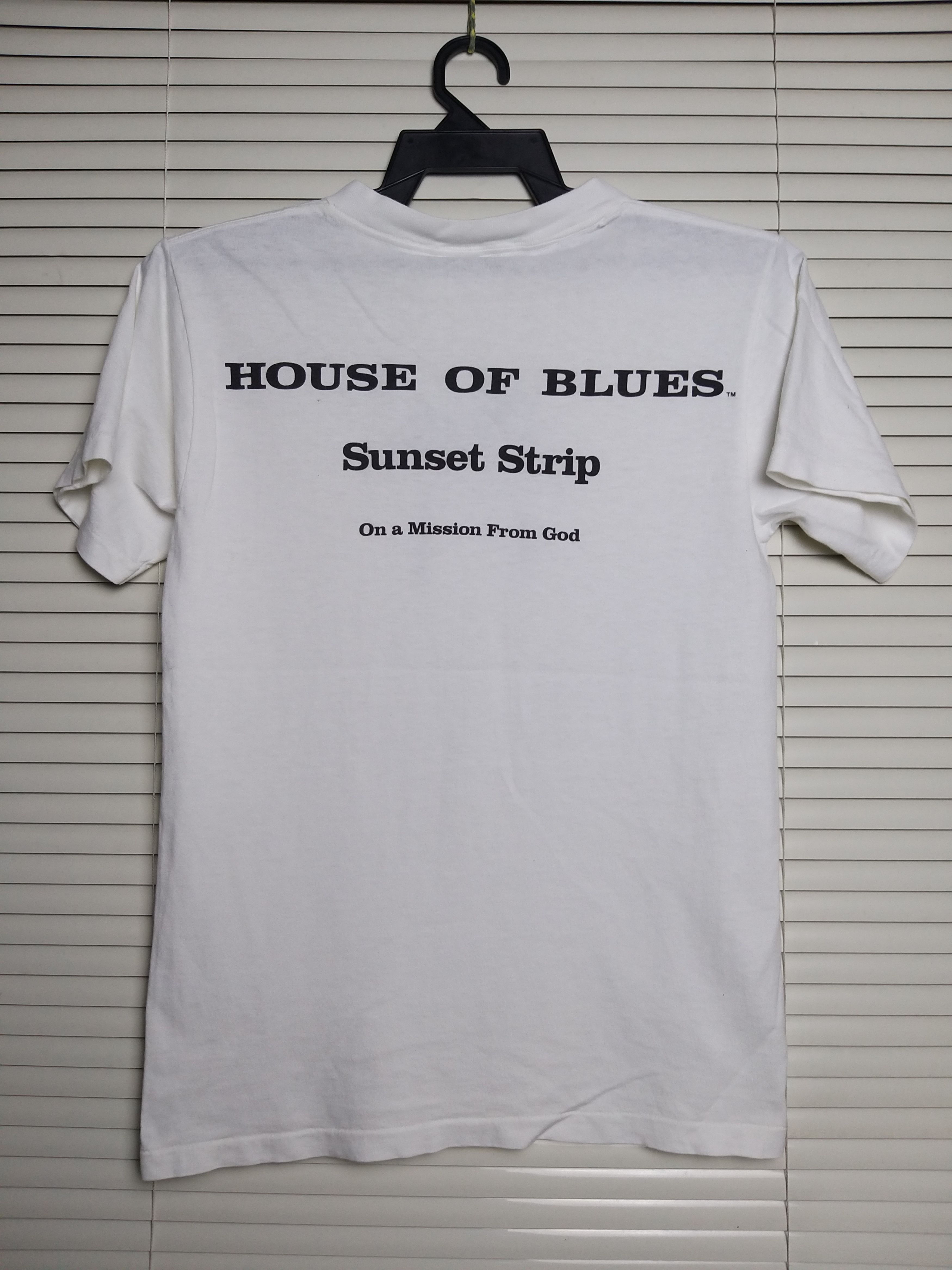 Band Tees VINTAGE 90s THE BLUES BROTHERS "JAKE & ELLWOOD"T SHIRT Size US S / EU 44-46 / 1 - 3 Thumbnail