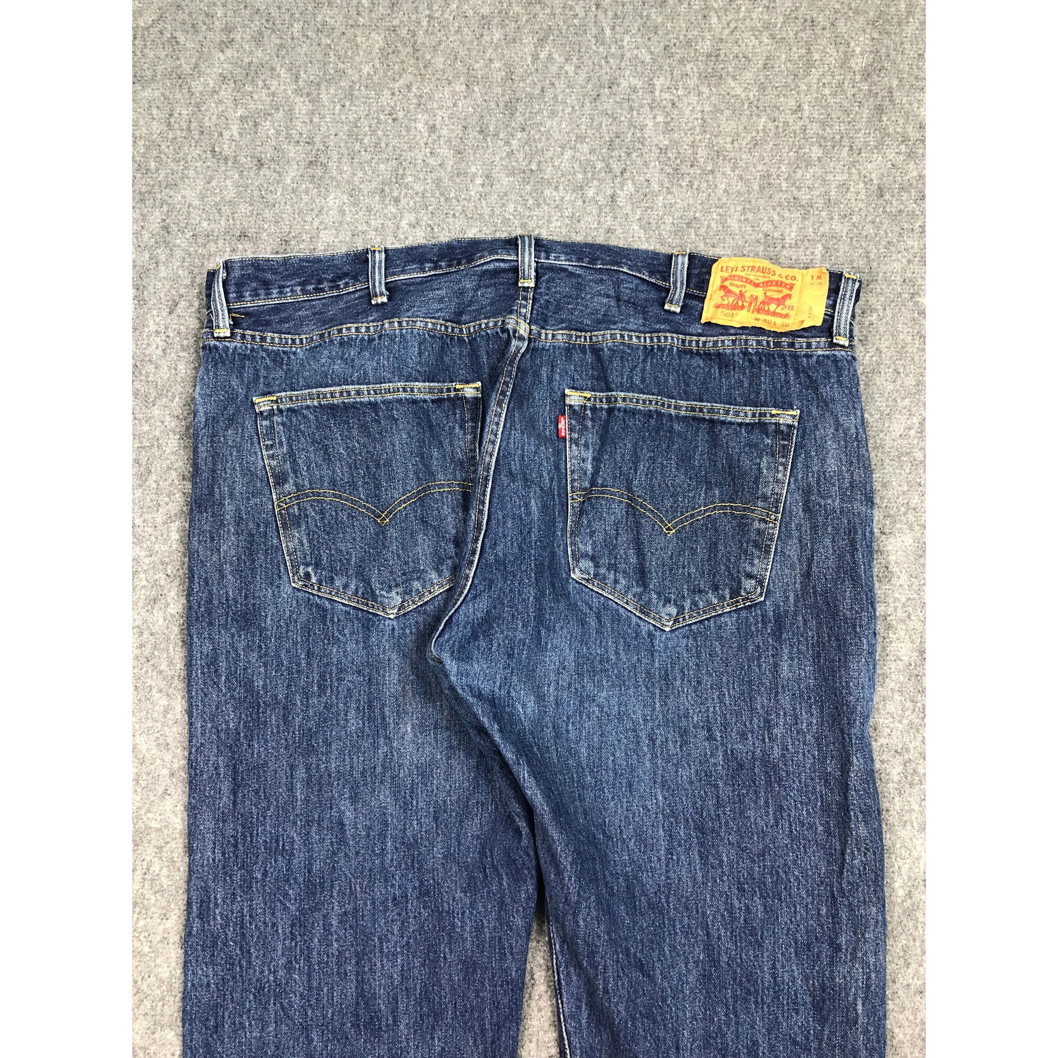 Levi's Vintage Levis 501 Faded Denim Pant DP0118 Size US 40 / EU 56 - 4 Thumbnail