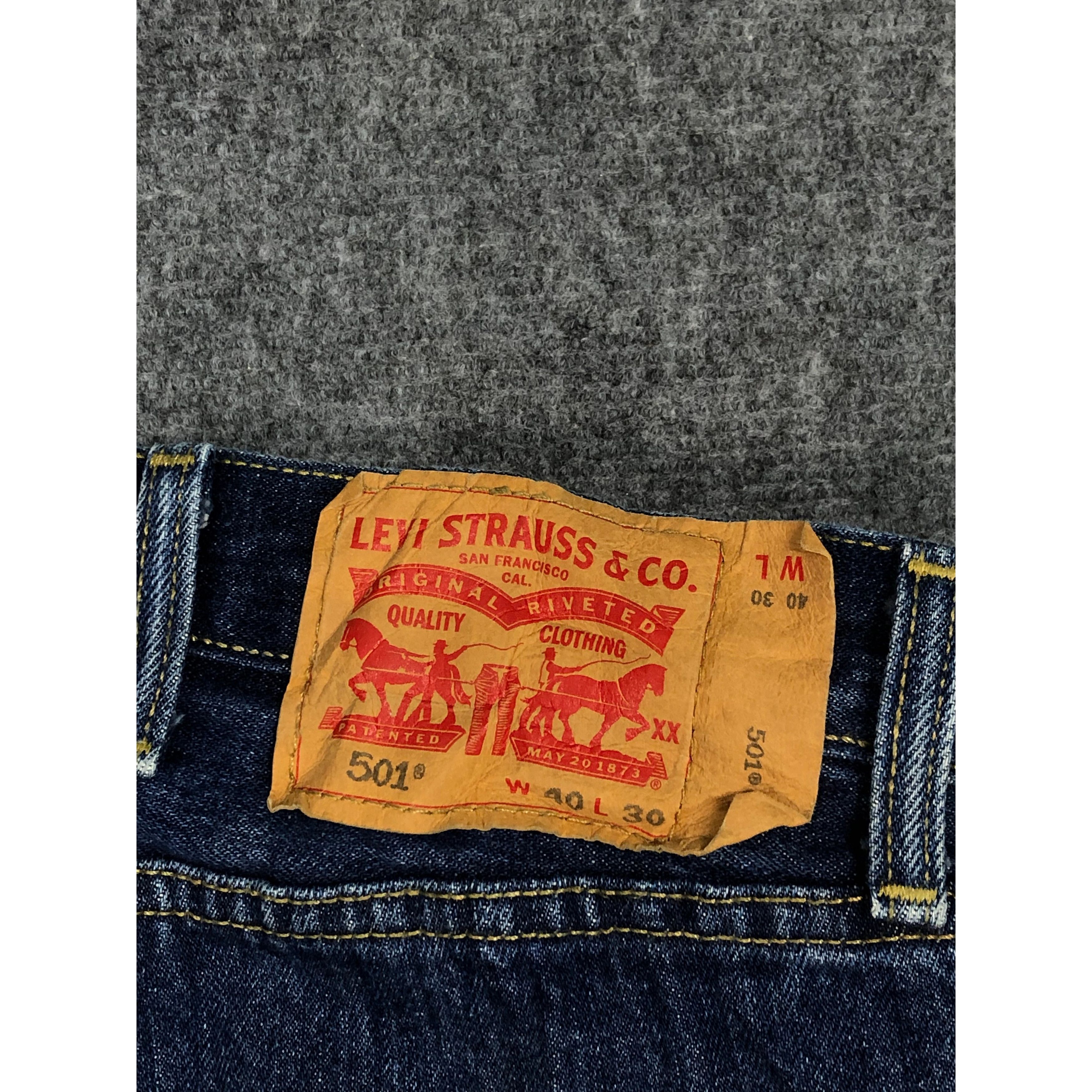 Levi's Vintage Levis 501 Faded Denim Pant DP0118 Size US 40 / EU 56 - 5 Thumbnail