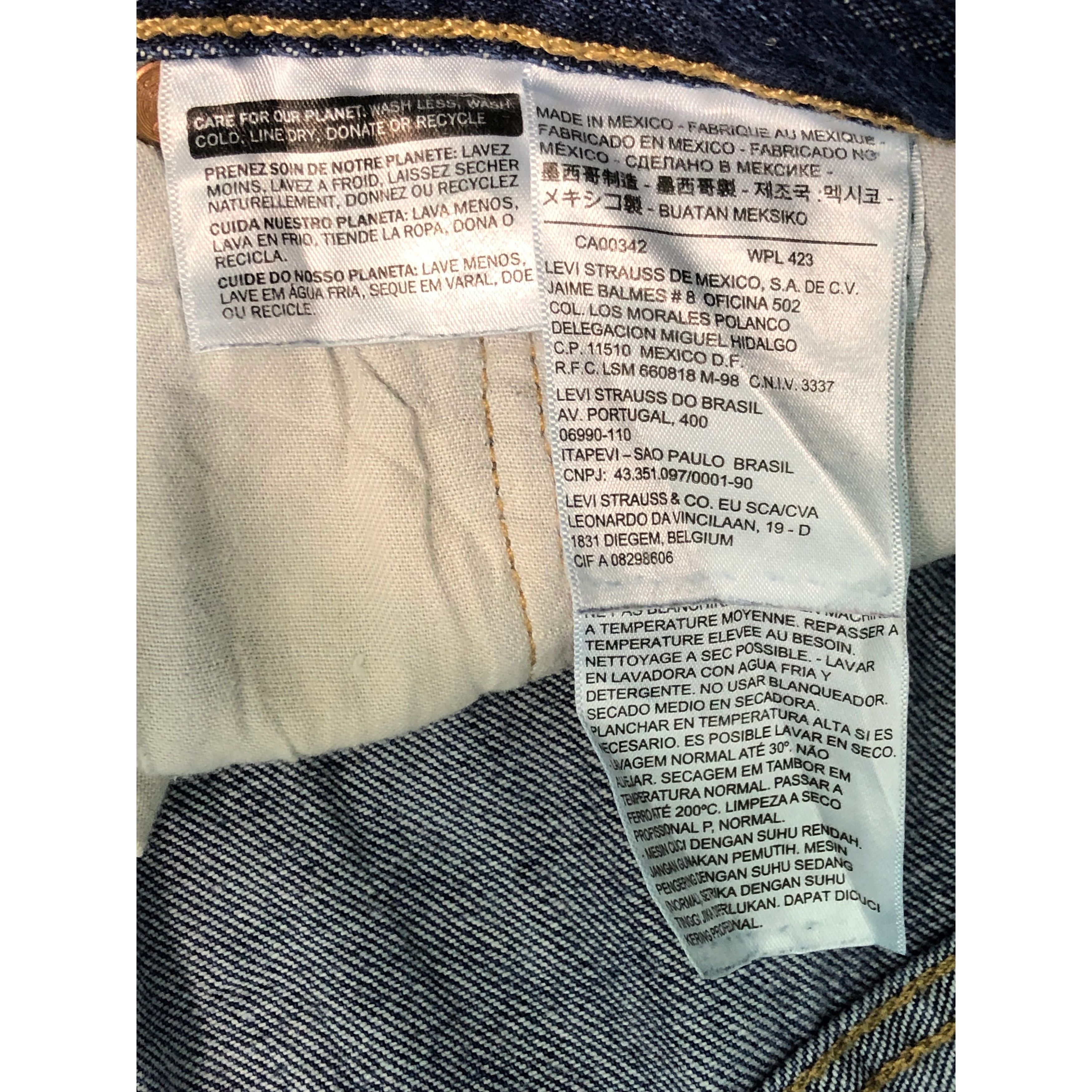 Levi's Vintage Levis 501 Faded Denim Pant DP0118 Size US 40 / EU 56 - 6 Thumbnail