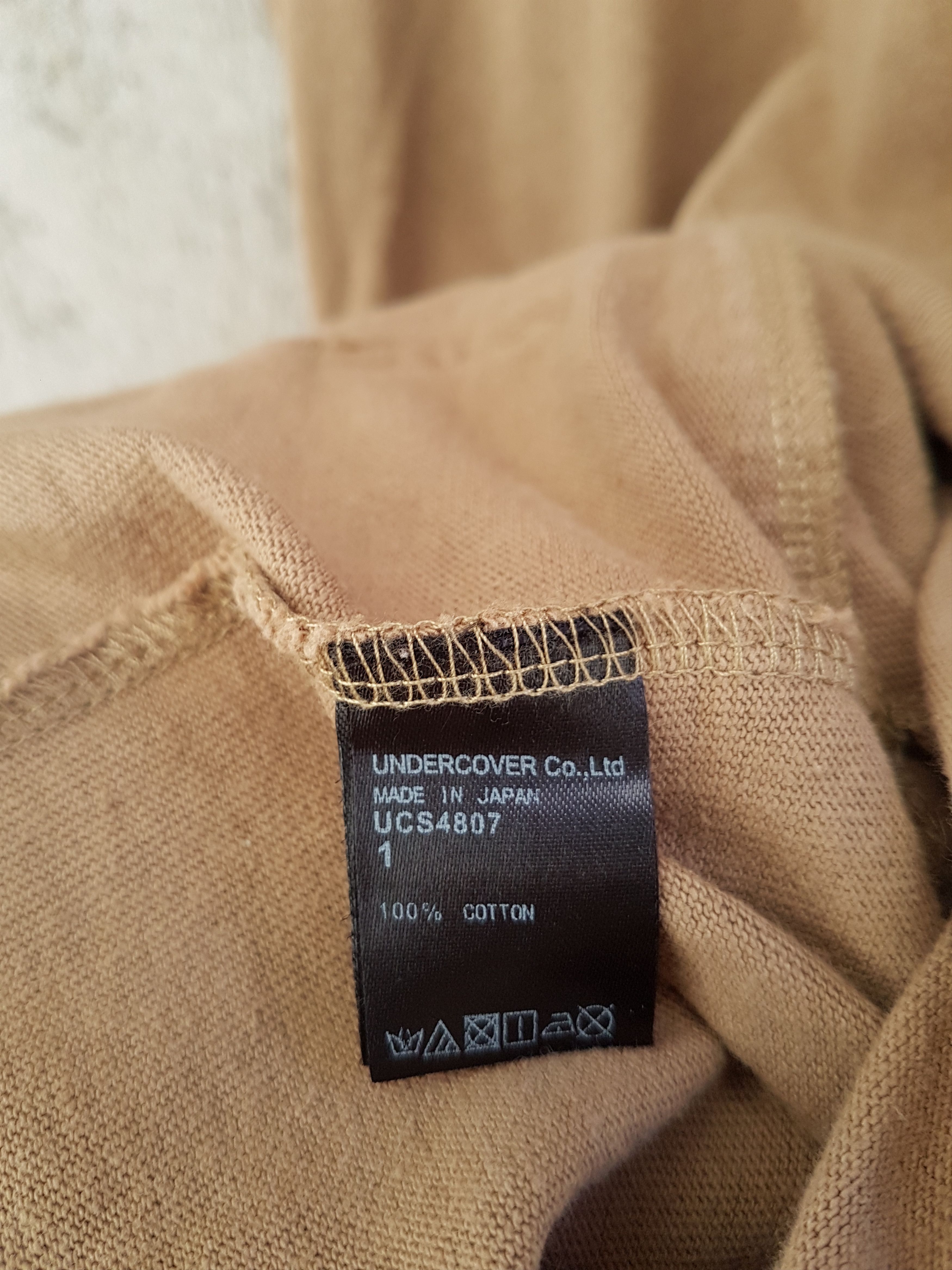 Undercover Undercover Detach Sheet Cargo PK Big Tee Size US S / EU 44-46 / 1 - 15 Thumbnail