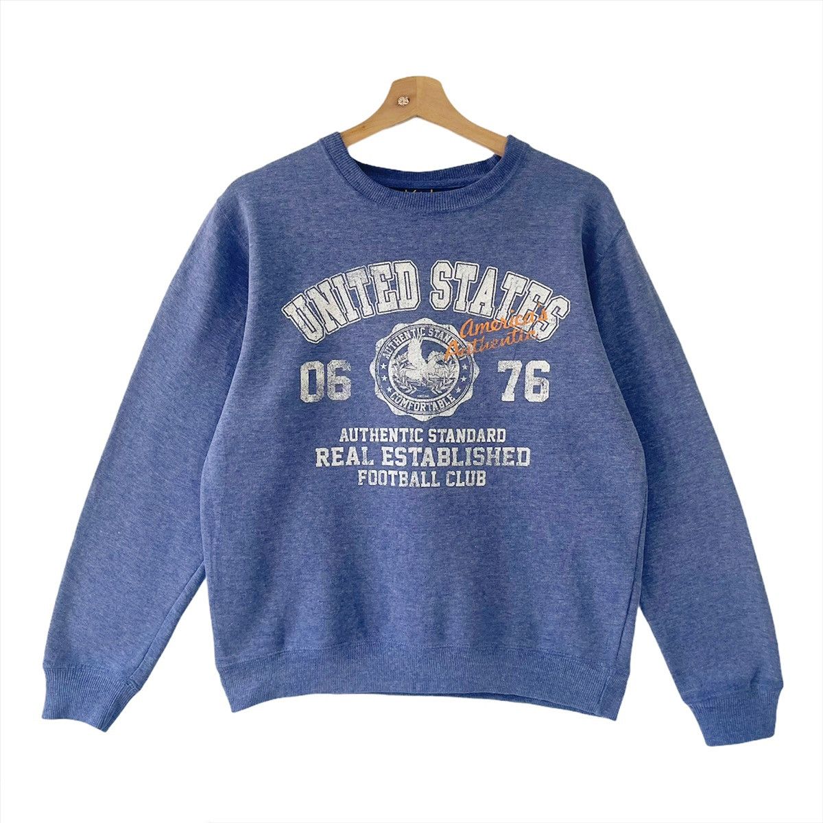 Other US Real Established Football Club Crewneck Sweatshirt Size M Size US M / EU 48-50 / 2 - 1 Thumbnail