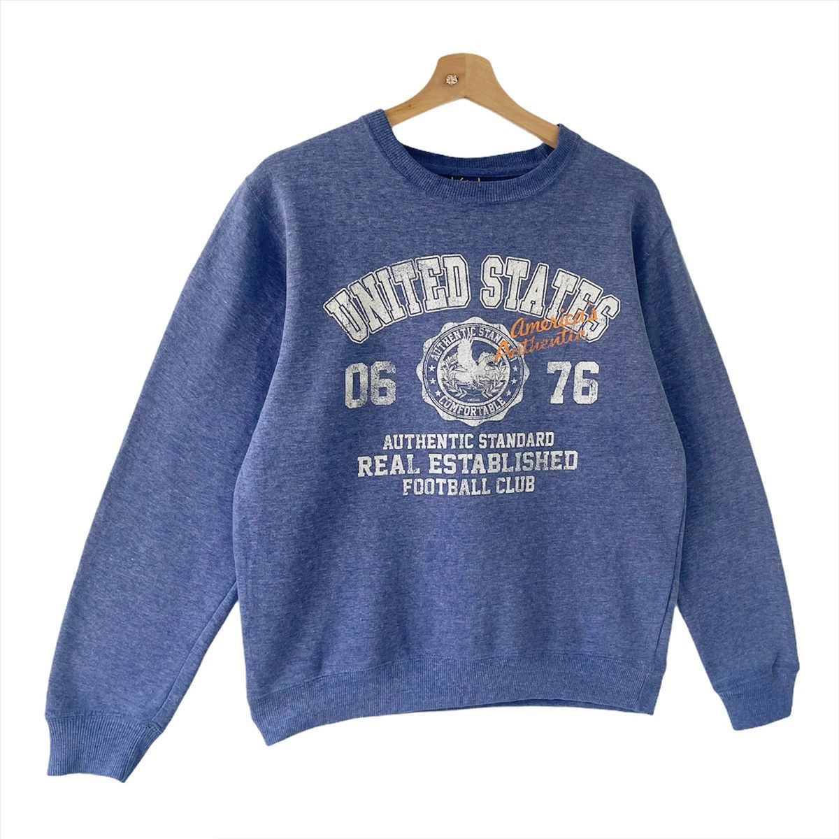 Other US Real Established Football Club Crewneck Sweatshirt Size M Size US M / EU 48-50 / 2 - 2 Thumbnail