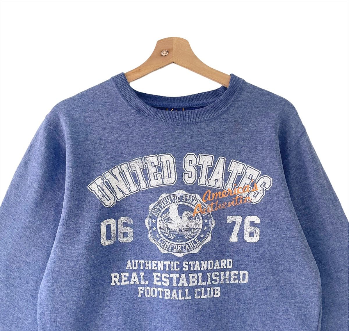 Other US Real Established Football Club Crewneck Sweatshirt Size M Size US M / EU 48-50 / 2 - 4 Thumbnail
