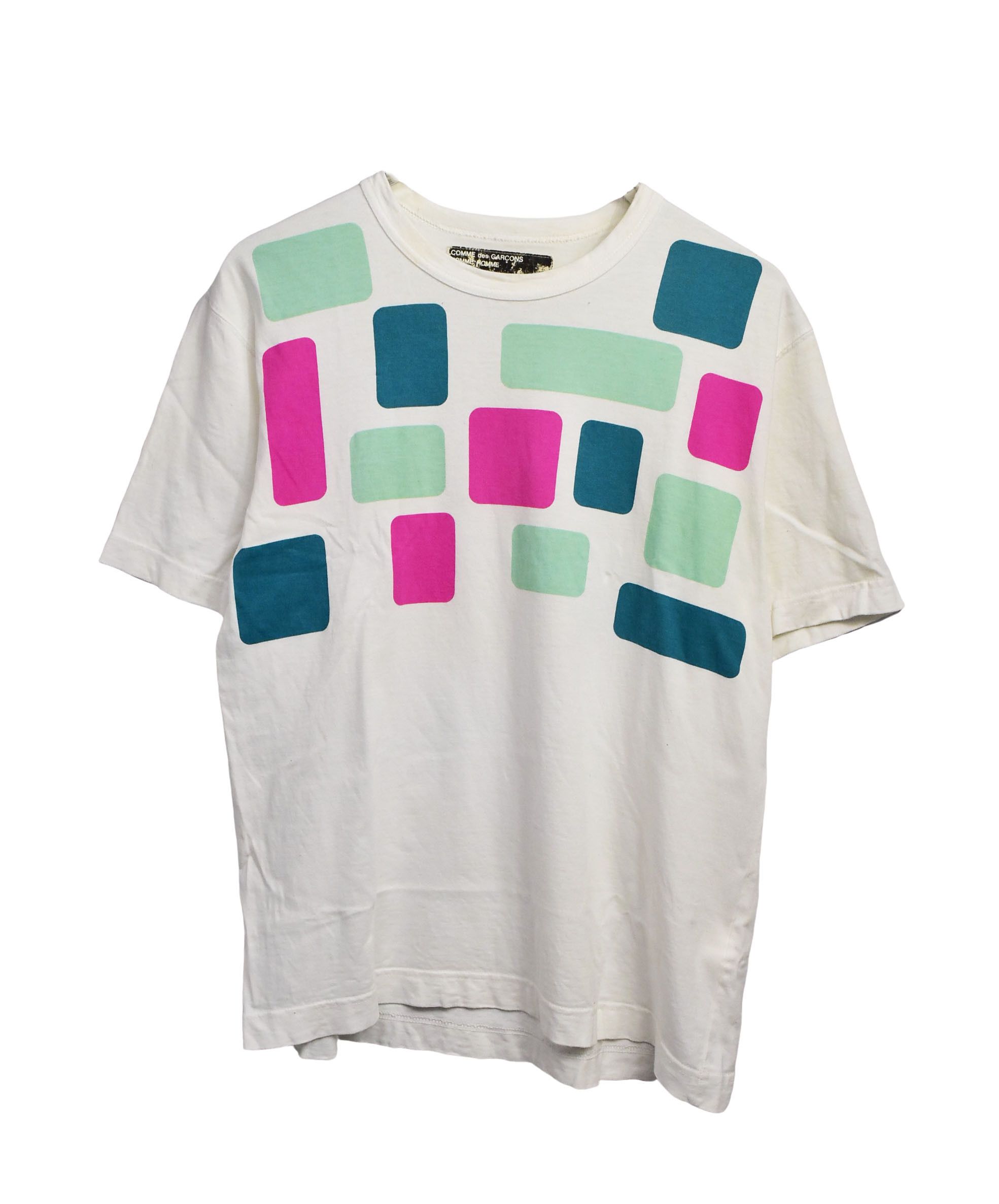 COMME des GARCONS/Square graphic T-shirt/13484 - 0507 46.4