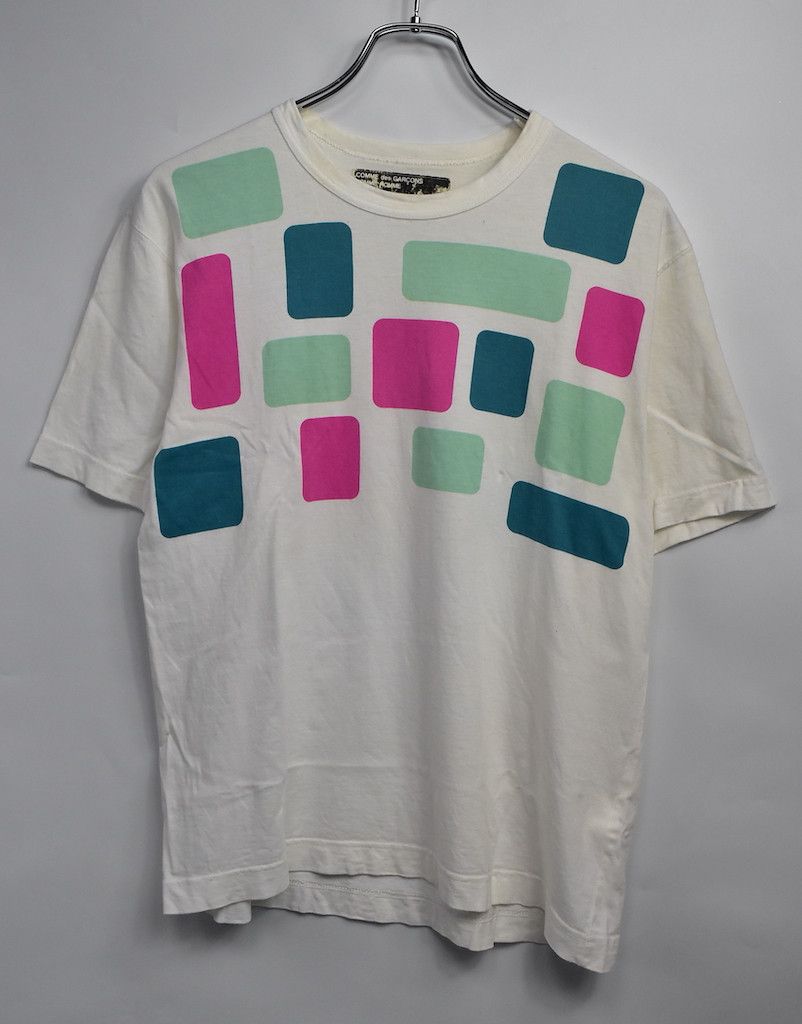 Comme des Garcons COMME des GARCONS/Square graphic T-shirt/13484 - 0507 46.4 Size US M / EU 48-50 / 2 - 2 Thumbnail