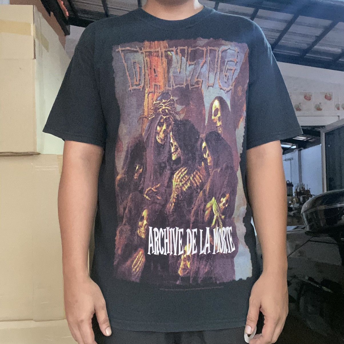 Vintage Vintage 2005 Danzig - Archive de la Morte Size US L / EU 52-54 / 3 - 1 Thumbnail
