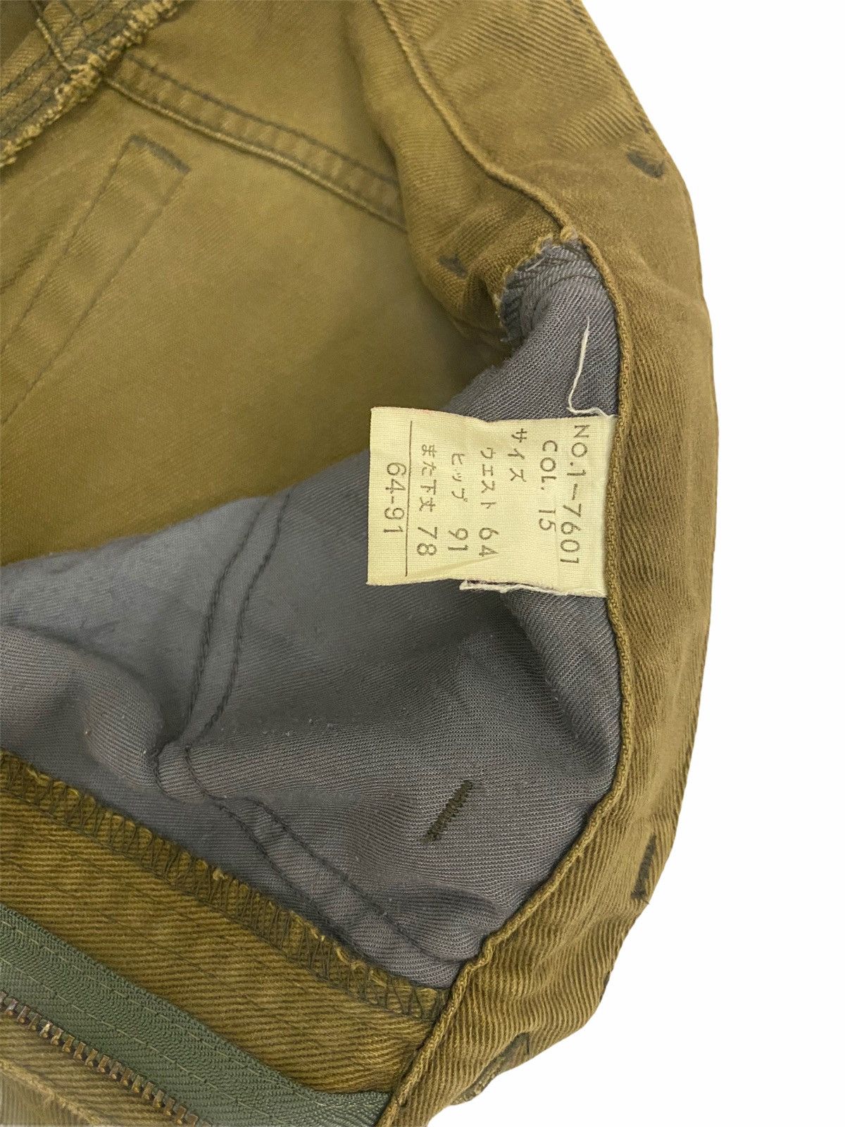 MCM × Vintage Vintage MCM Trouser Faded Green For Size 24 Size US 26 / EU 42 - 6 Thumbnail