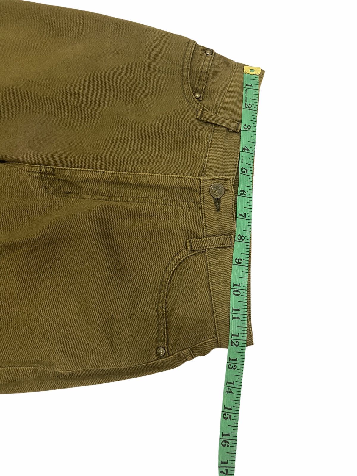 MCM × Vintage Vintage MCM Trouser Faded Green For Size 24 Size US 26 / EU 42 - 7 Thumbnail