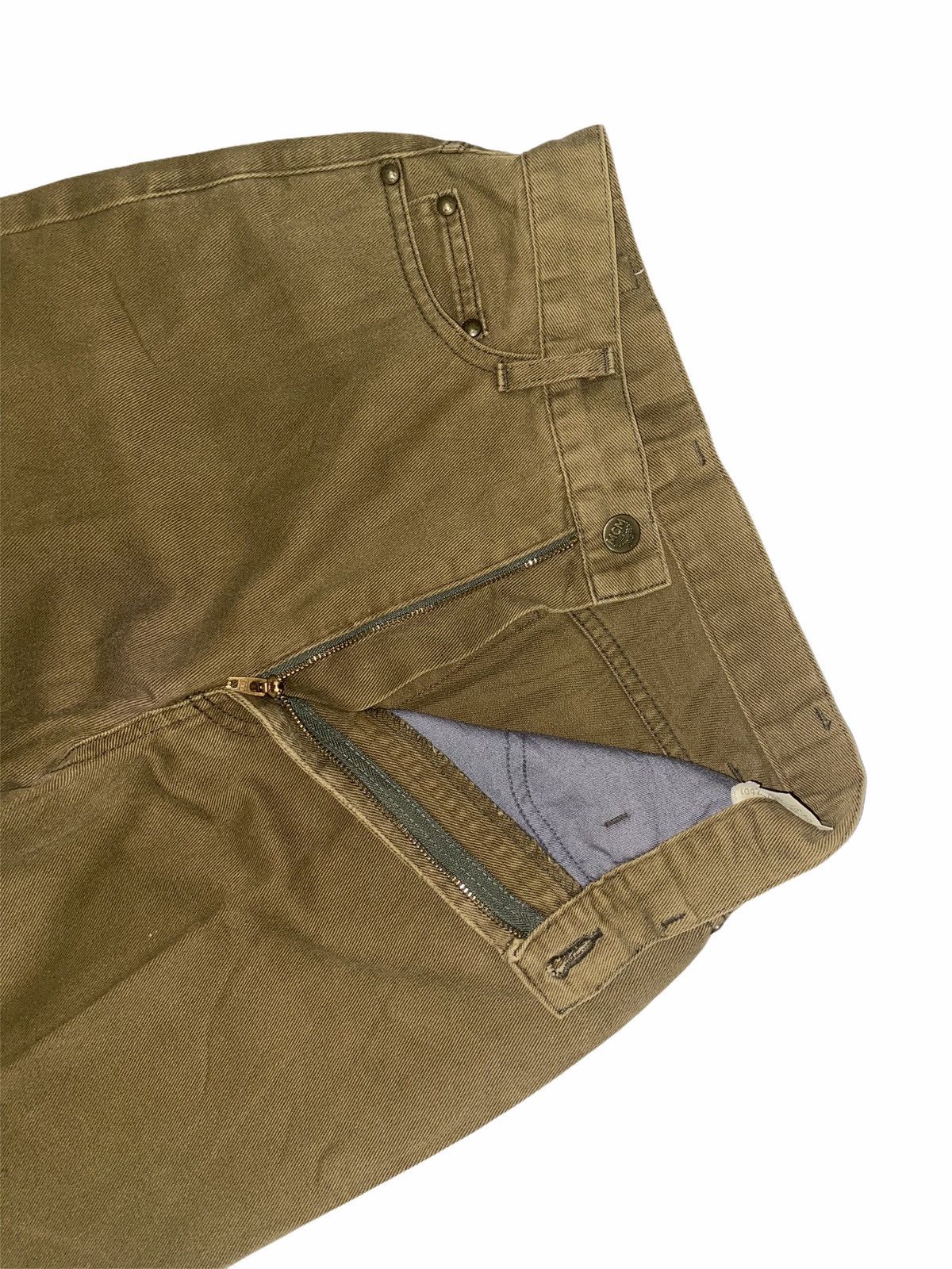 MCM × Vintage Vintage MCM Trouser Faded Green For Size 24 Size US 26 / EU 42 - 5 Thumbnail