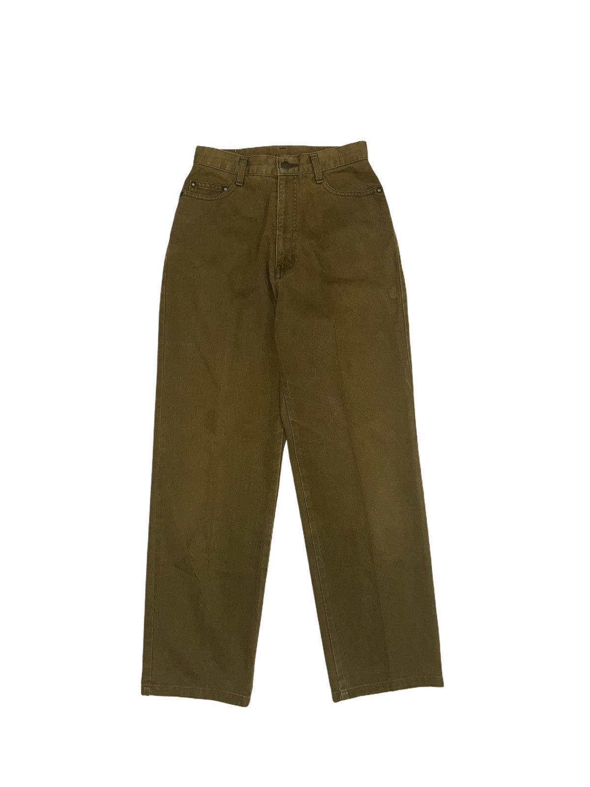 MCM × Vintage Vintage MCM Trouser Faded Green For Size 24 Size US 26 / EU 42 - 2 Thumbnail