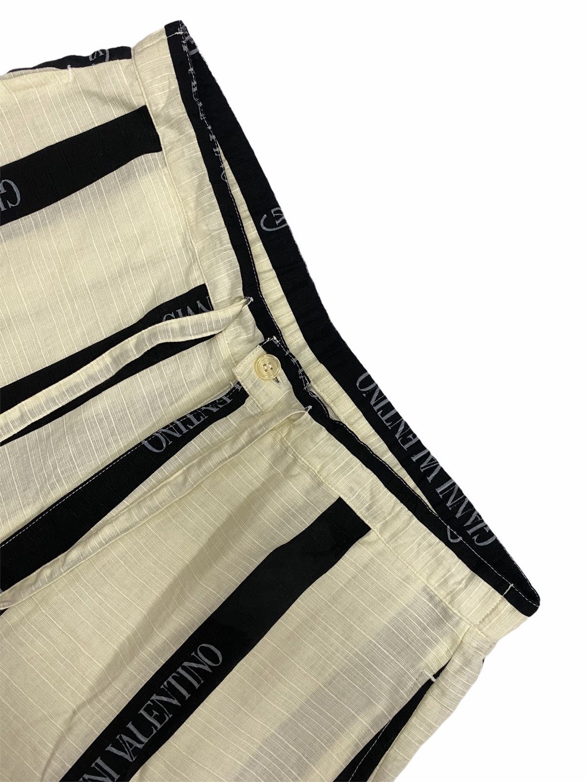 Giovanni Valentino × Valentino × Vintage 90s Gianni Valentino Short Soft Pant Size US 33 - 3 Thumbnail