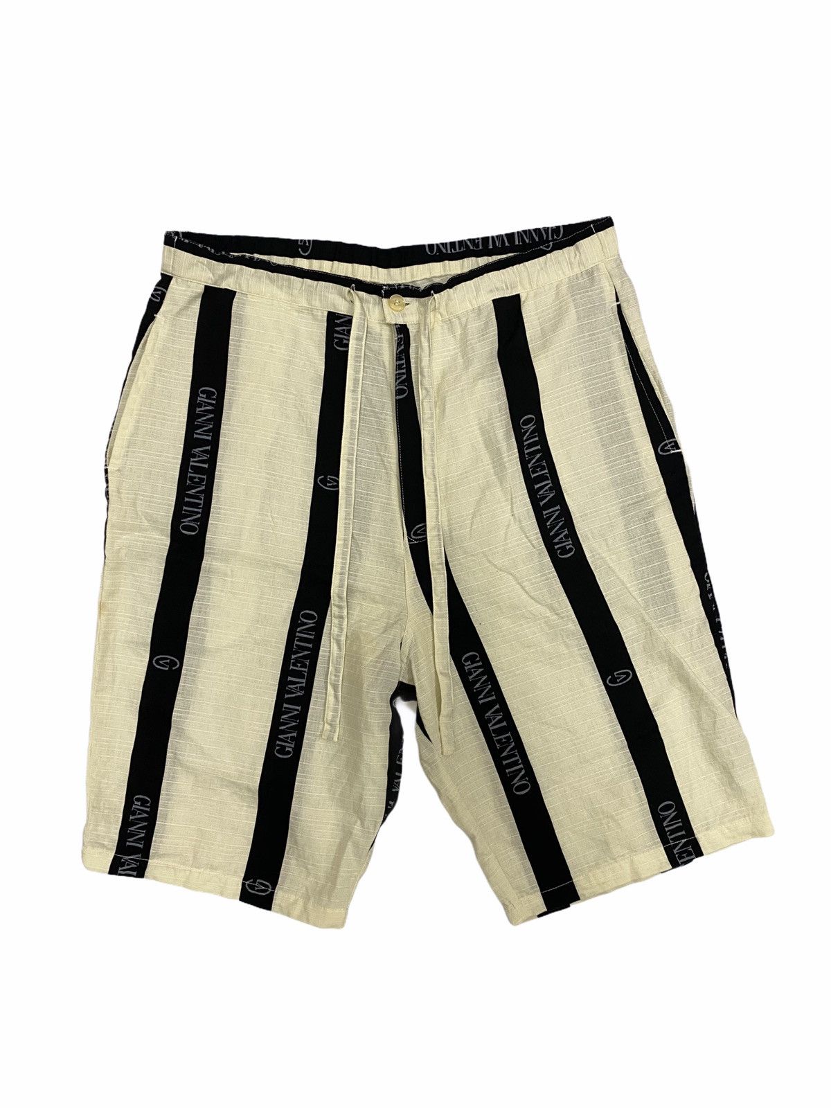 Giovanni Valentino × Valentino × Vintage 90s Gianni Valentino Short Soft Pant Size US 33 - 1 Thumbnail
