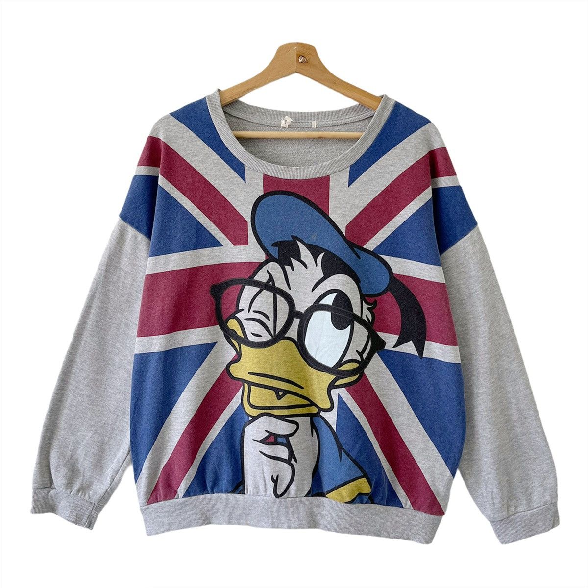 Cartoon Network Donald Duck The Hockey Champ Printed Crewneck Sweatshirt Size US M / EU 48-50 / 2 - 1 Thumbnail
