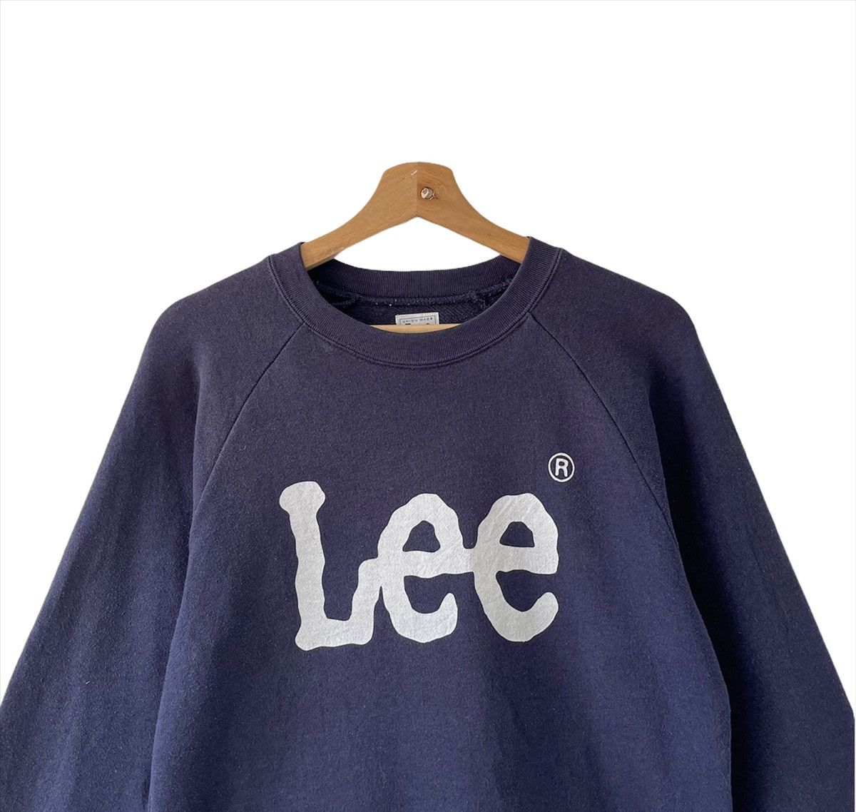 Lee Lee By Union Made Big LogoCrewneck Sweatshirt Size M Size US M / EU 48-50 / 2 - 4 Thumbnail