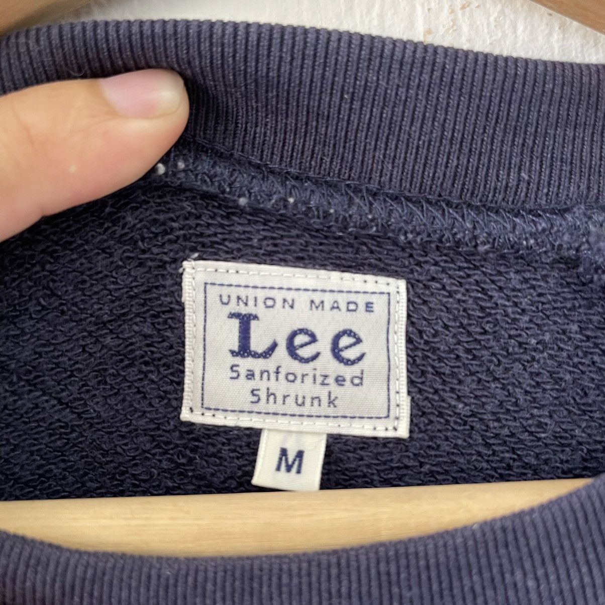 Lee Lee By Union Made Big LogoCrewneck Sweatshirt Size M Size US M / EU 48-50 / 2 - 6 Thumbnail
