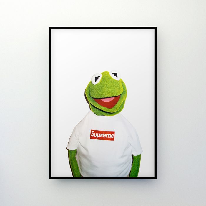 Kermit the frog supreme hot sale poster