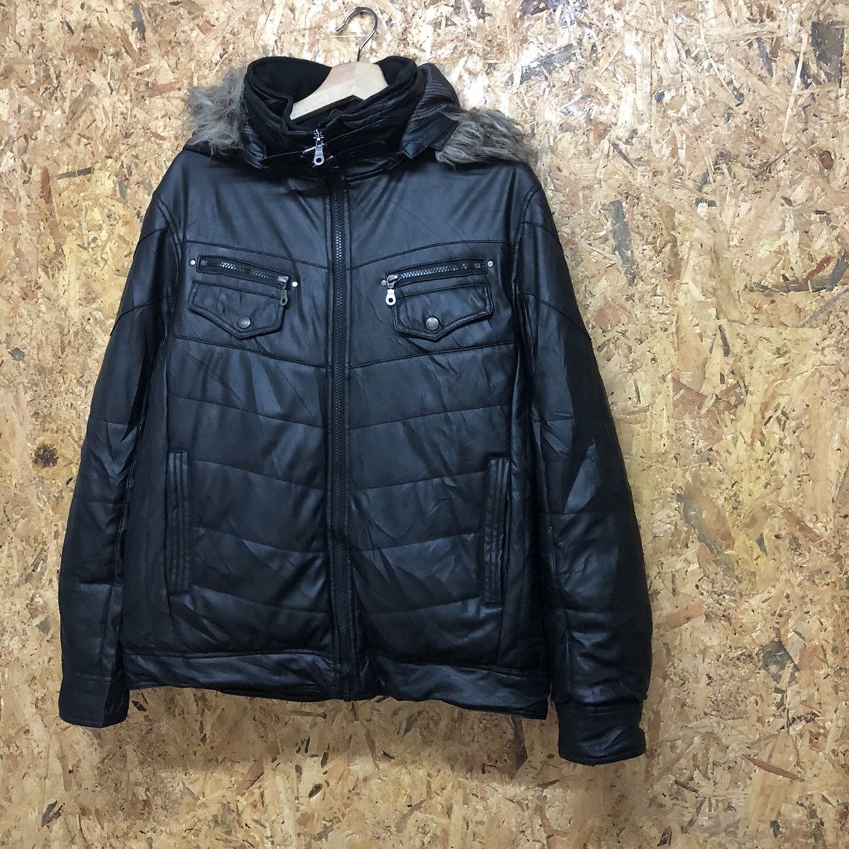 Japanese Brand LOUIS CHAVLON PUFFER HOODIE JACKET Size US M / EU 48-50 / 2 - 3 Thumbnail