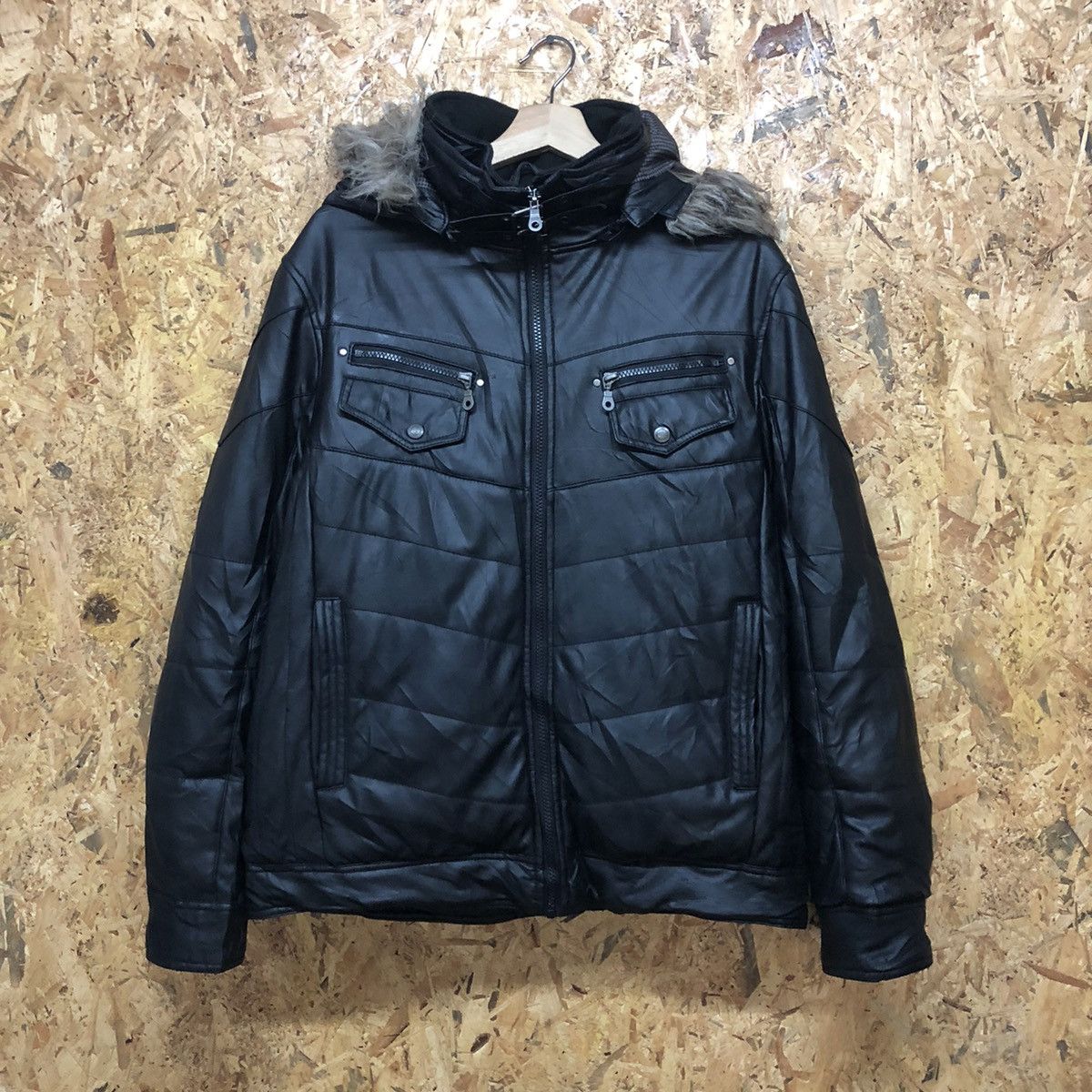 Japanese Brand LOUIS CHAVLON PUFFER HOODIE JACKET Size US M / EU 48-50 / 2 - 1 Thumbnail