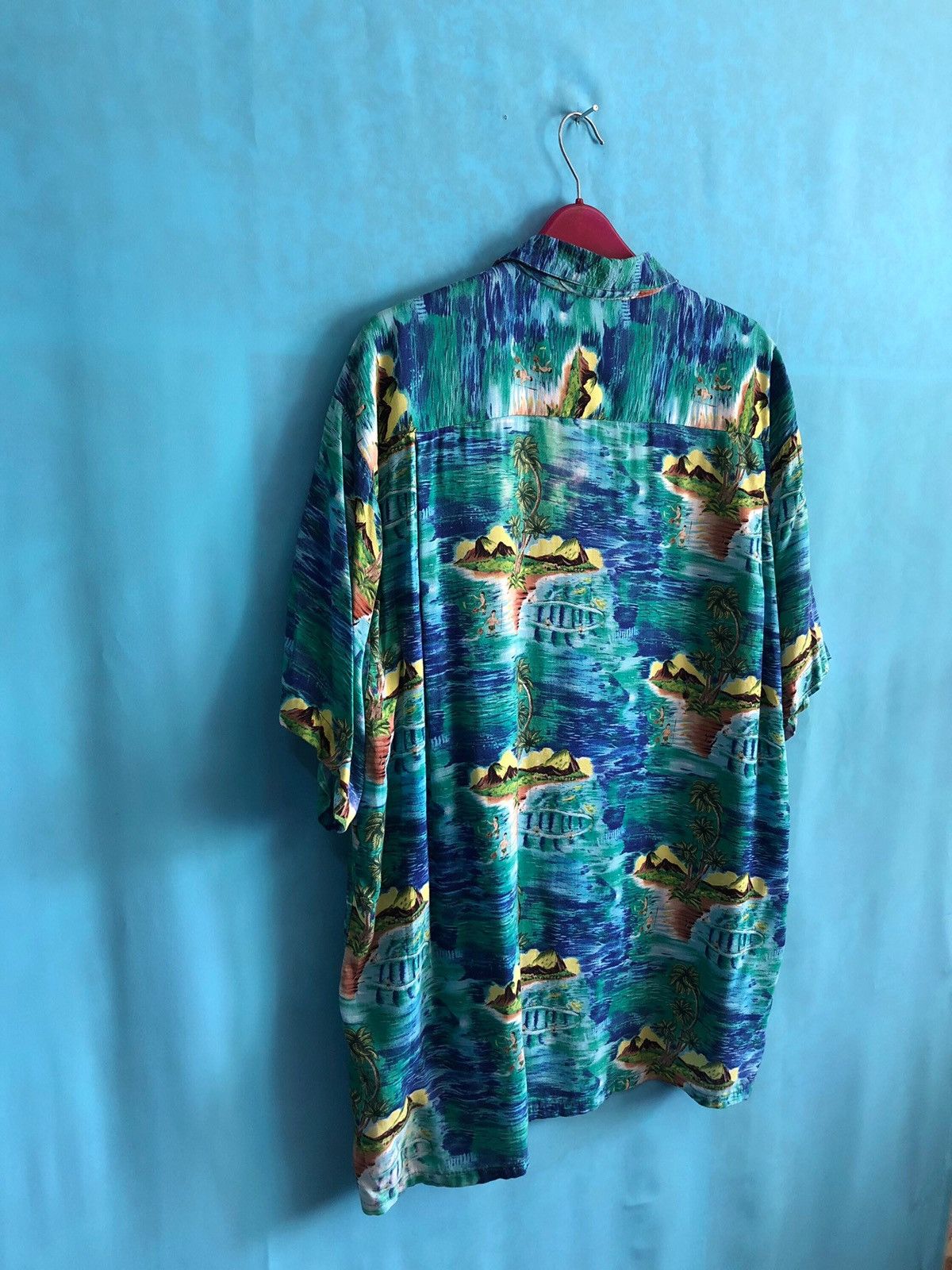 Other rayon shirt pali style land of aloha #1325 Size US L / EU 52-54 / 3 - 4 Thumbnail
