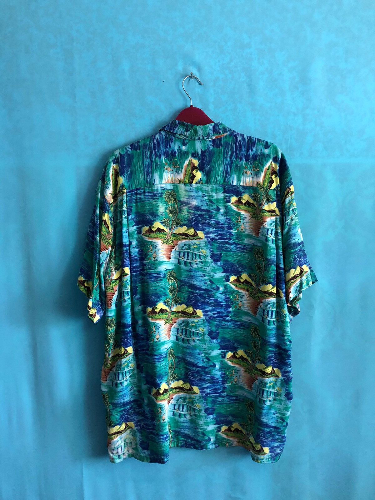 Other rayon shirt pali style land of aloha #1325 Size US L / EU 52-54 / 3 - 3 Thumbnail