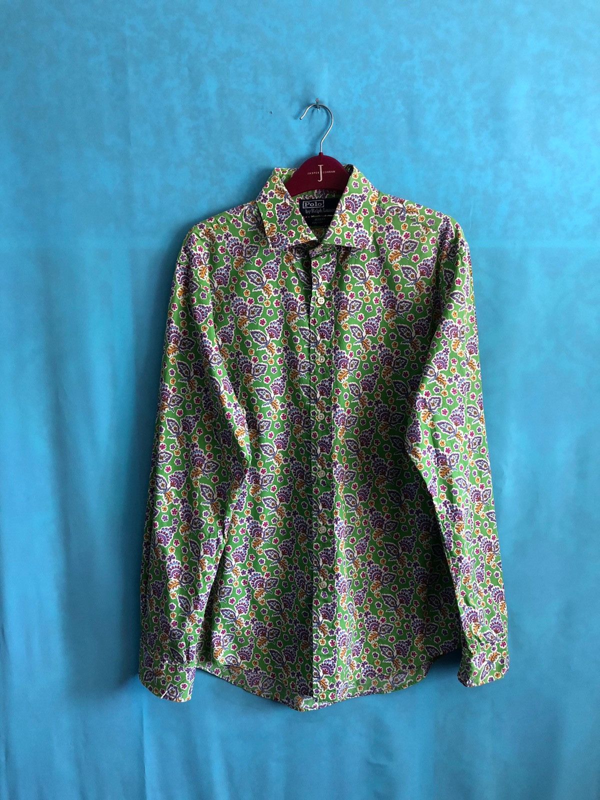 Polo Ralph Lauren batik printed floral brightness #1322 Size US L / EU 52-54 / 3 - 3 Thumbnail