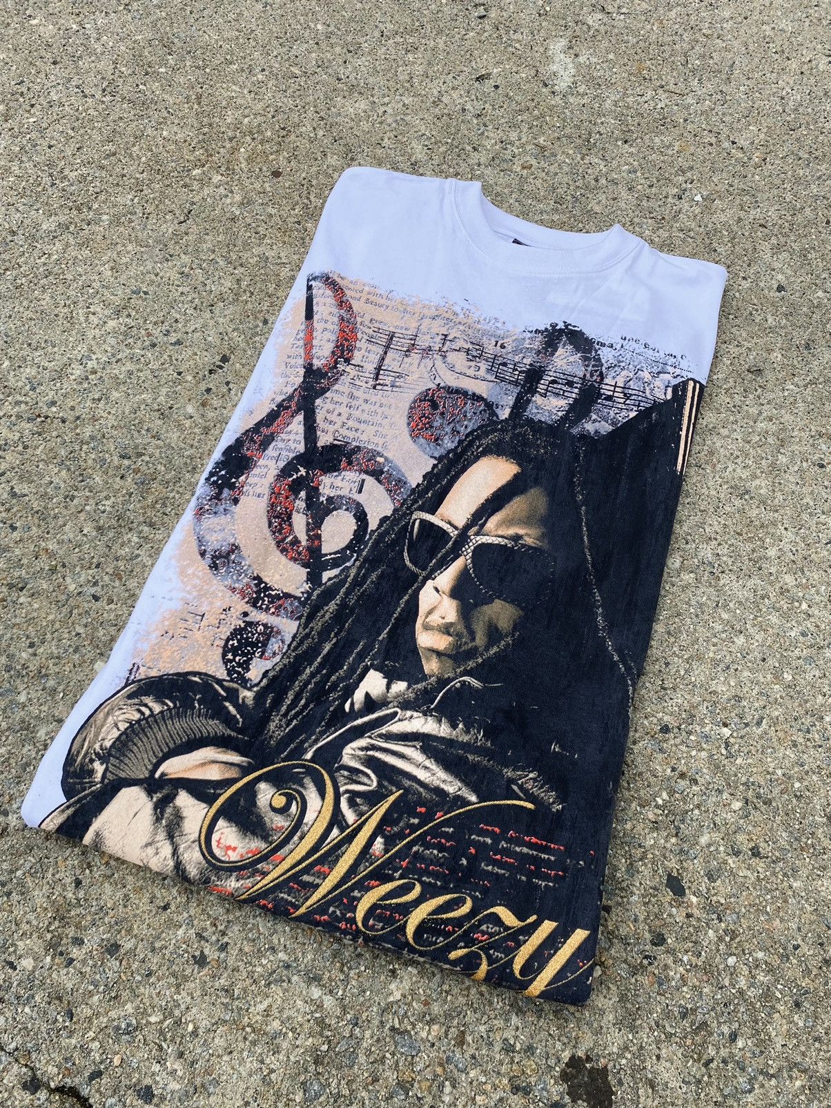 Lil Wayne × Rap Tees × Vintage Vintage 2000s Lil Wayne The Carter YMCMB BL Rap Tee Size US XL / EU 56 / 4 - 4 Thumbnail
