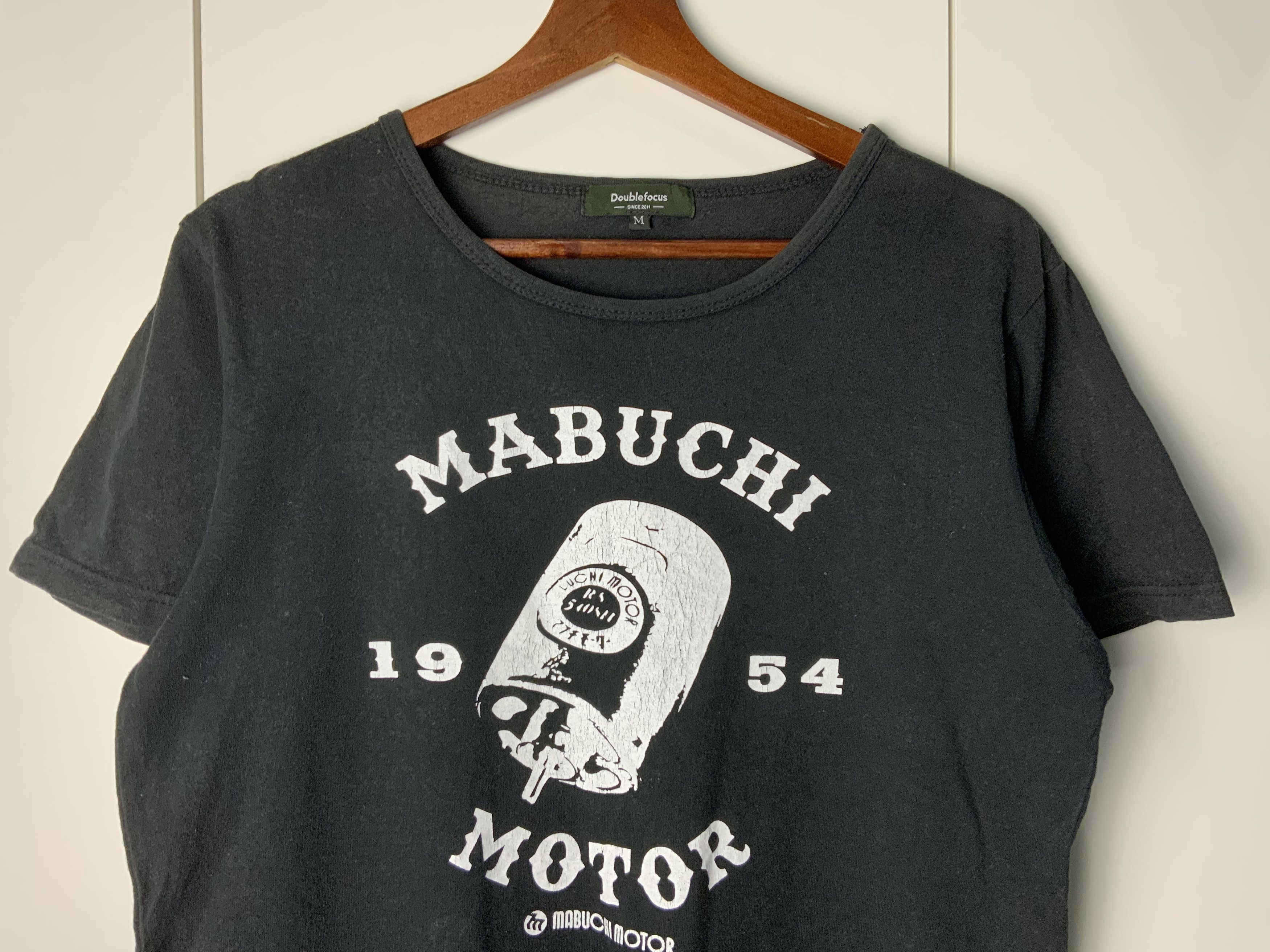 Japanese Brand Mabuchi 1954 Motor Double Focus Tee Size US M / EU 48-50 / 2 - 3 Thumbnail