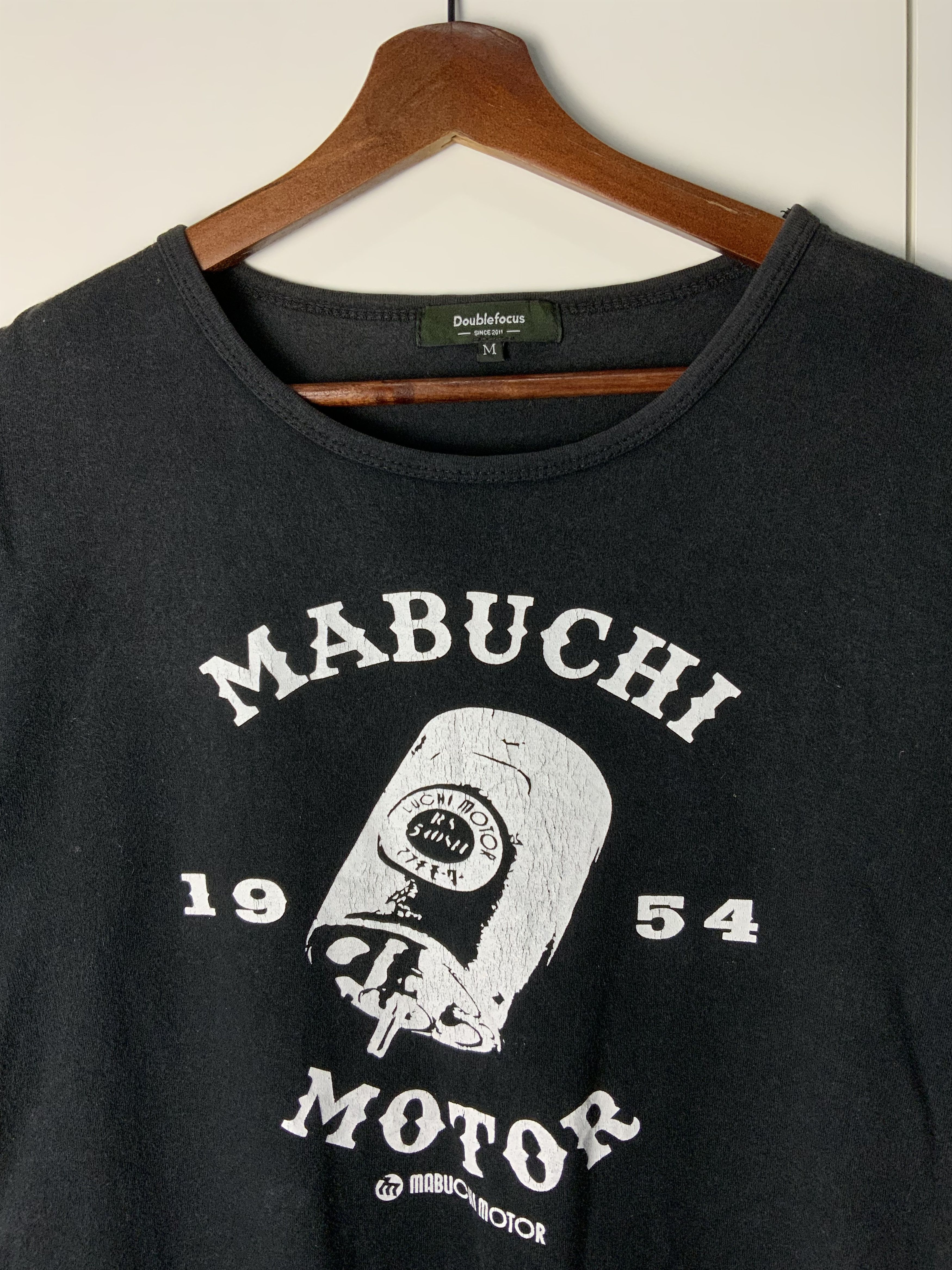Japanese Brand Mabuchi 1954 Motor Double Focus Tee Size US M / EU 48-50 / 2 - 5 Thumbnail
