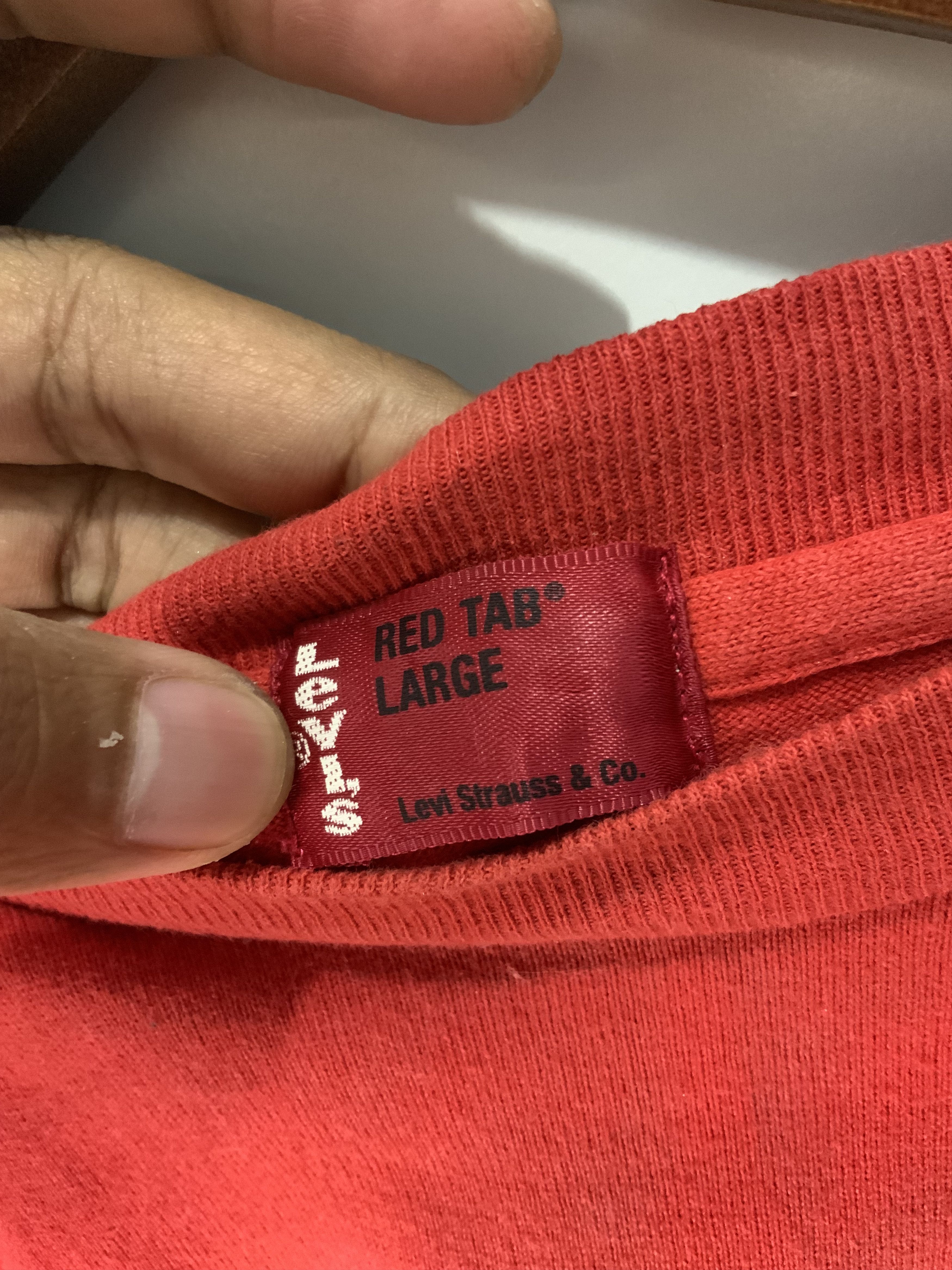 Levi's Vintage Clothing Vintage Levi’s RED TAB Tee Size US L / EU 52-54 / 3 - 14 Thumbnail