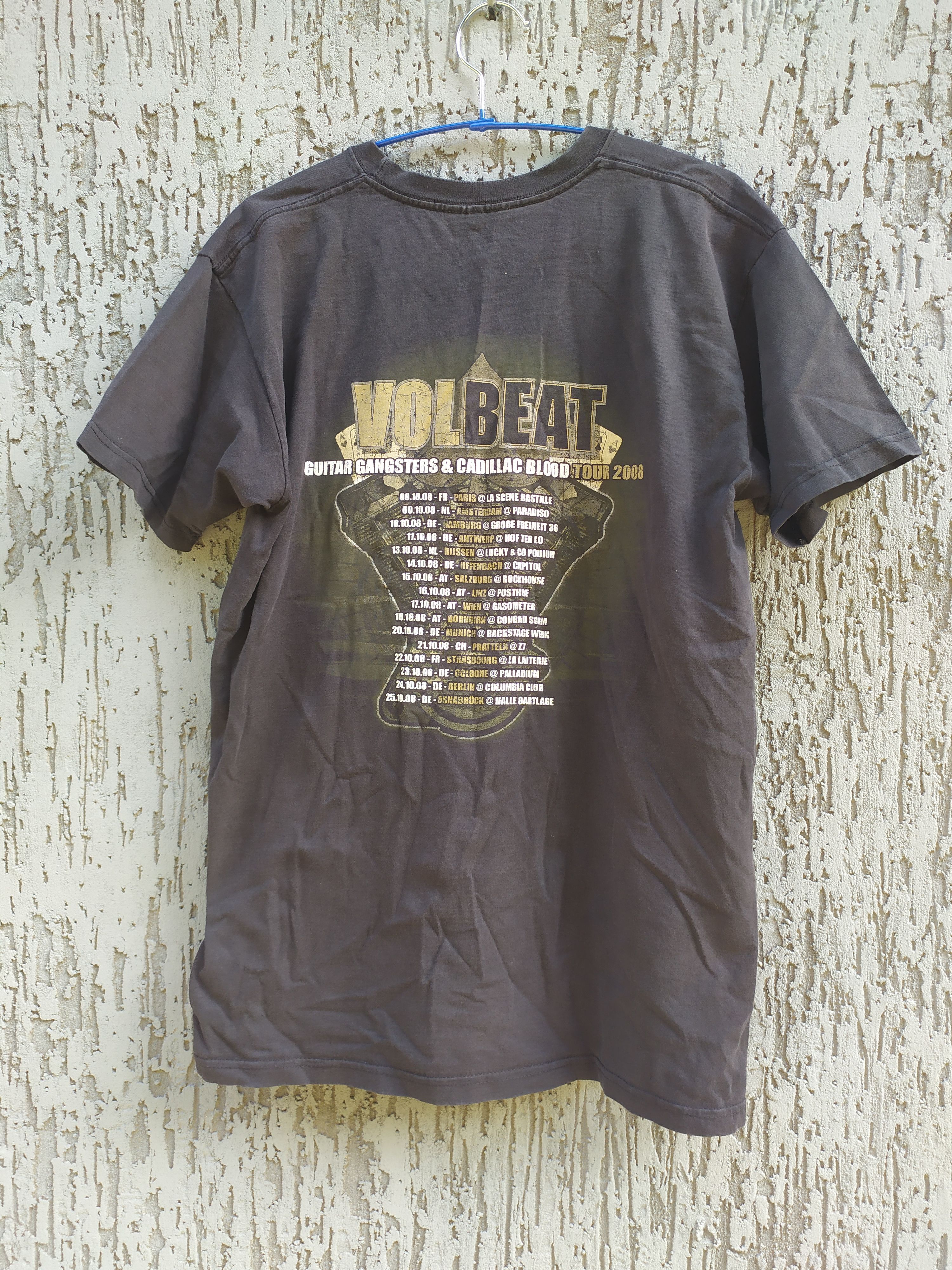 Band Tees × Vintage Volbeat tour 2008 band t shirt Size US M / EU 48-50 / 2 - 3 Thumbnail