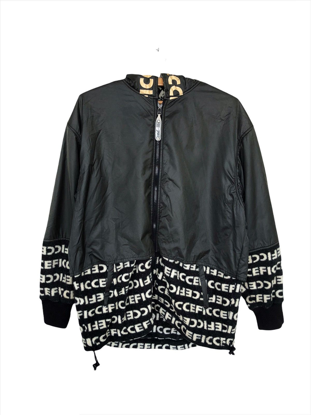 Yoshiyuki Konishi 1980s Yoshiyuki Konishi 🇯🇵 Monogram Hybrid Hoodie Jacket Size US L / EU 52-54 / 3 - 3 Thumbnail