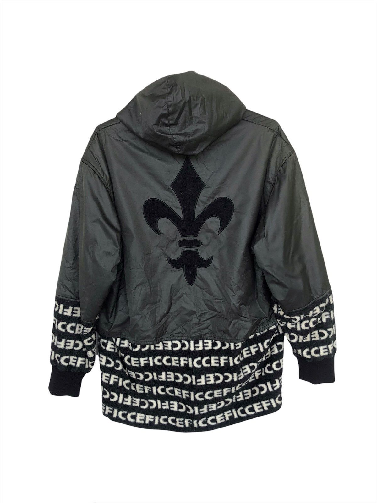 Yoshiyuki Konishi 1980s Yoshiyuki Konishi 🇯🇵 Monogram Hybrid Hoodie Jacket Size US L / EU 52-54 / 3 - 1 Thumbnail