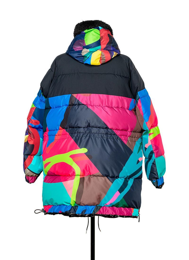 Kaws × Sacai SACAI x KAWS Padded Jacket | Grailed