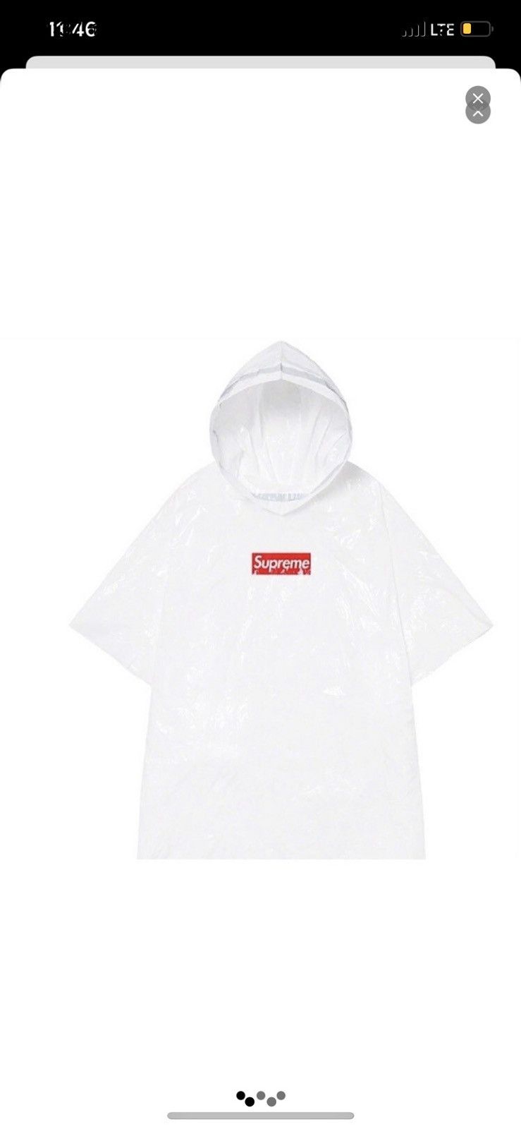 Supreme Supreme SS20 Ballpark Poncho Size US M / EU 48-50 / 2 - 1 Thumbnail