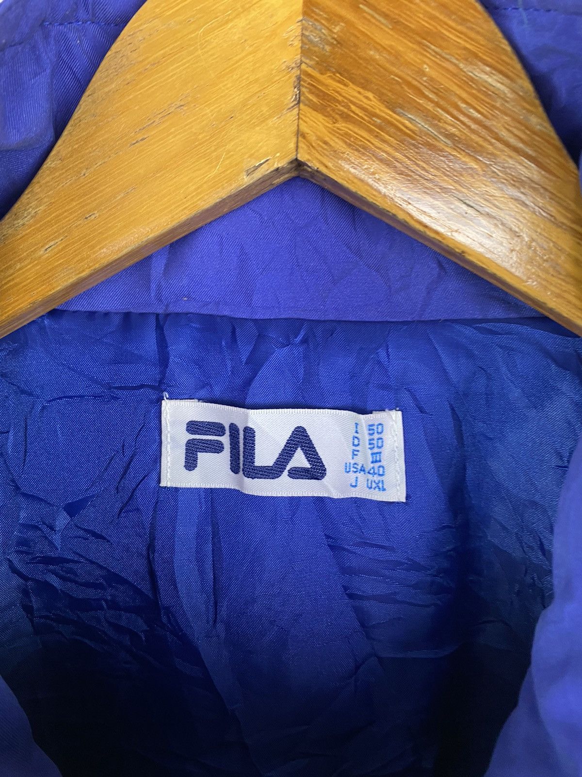 Fila Vintage FILA Sport Biella Italia Windbreaker Jacket Classic Size US L / EU 52-54 / 3 - 6 Thumbnail