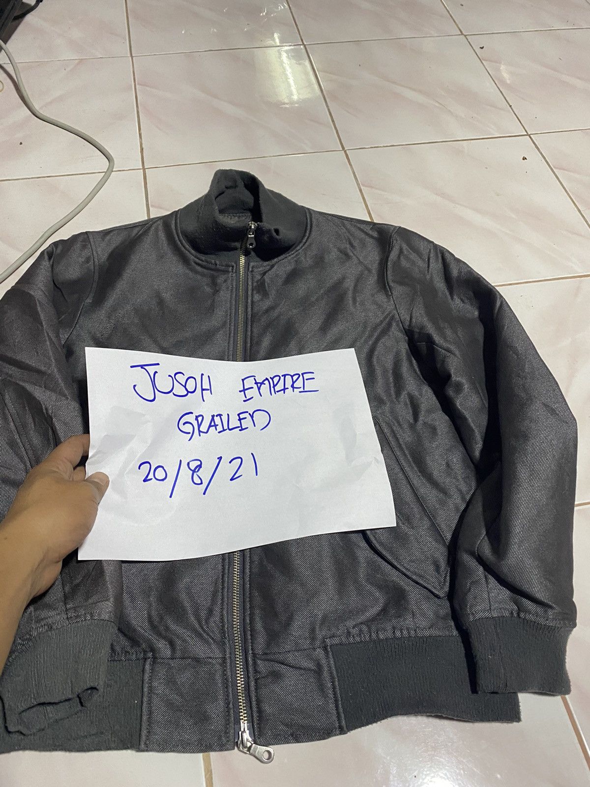 NANO universe NANO UNIVERSE BOMBER JACKET STYLE Size US M / EU 48-50 / 2 - 7 Thumbnail