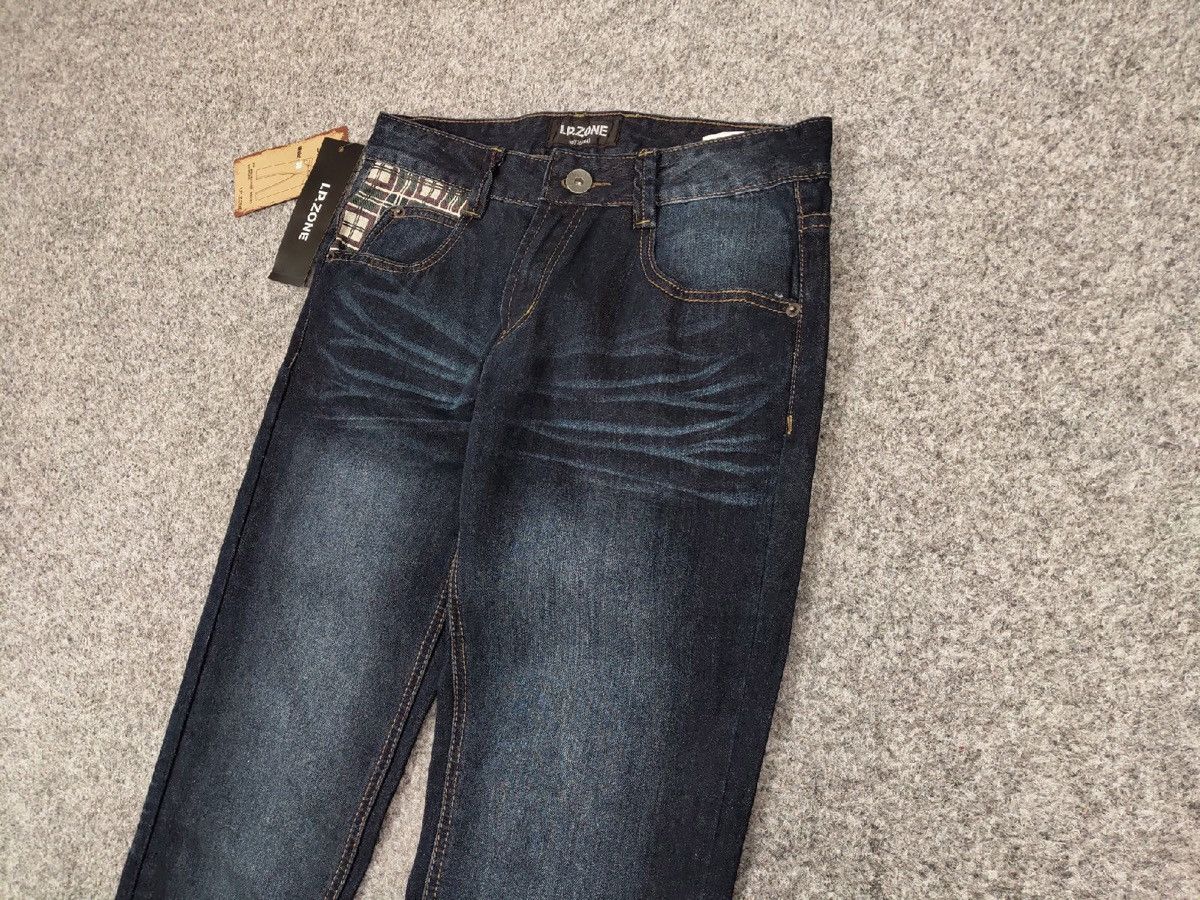 Japanese Brand NWT Vintage L.P.Zone Faded Denim Jeans Japan Selvage Style Size US 30 / EU 46 - 4 Thumbnail