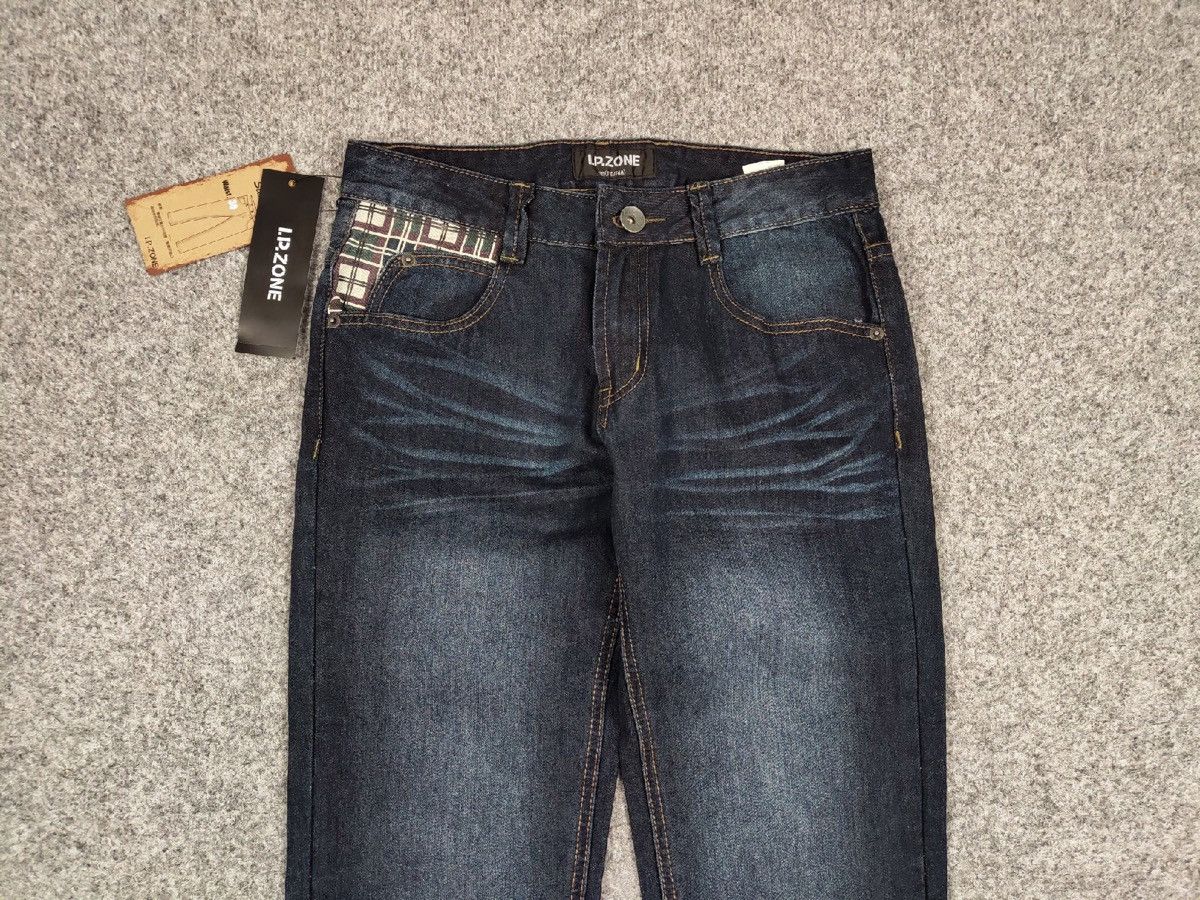 Japanese Brand NWT Vintage L.P.Zone Faded Denim Jeans Japan Selvage Style Size US 30 / EU 46 - 6 Thumbnail