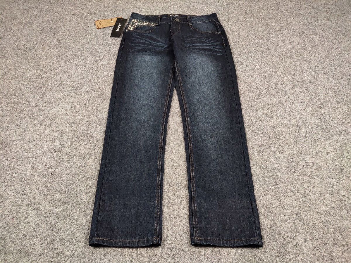 Japanese Brand NWT Vintage L.P.Zone Faded Denim Jeans Japan Selvage Style Size US 30 / EU 46 - 2 Thumbnail