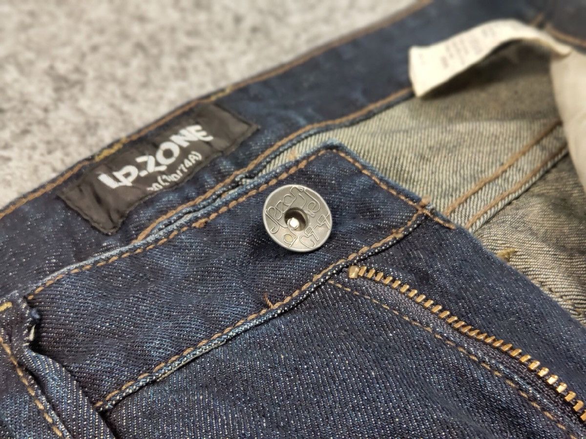 Japanese Brand NWT Vintage L.P.Zone Faded Denim Jeans Japan Selvage Style Size US 30 / EU 46 - 11 Thumbnail
