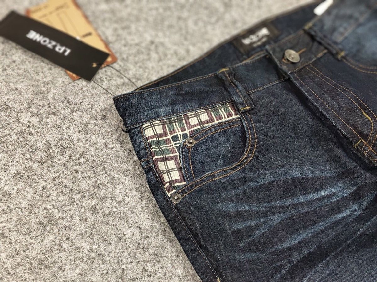 Japanese Brand NWT Vintage L.P.Zone Faded Denim Jeans Japan Selvage Style Size US 30 / EU 46 - 10 Thumbnail