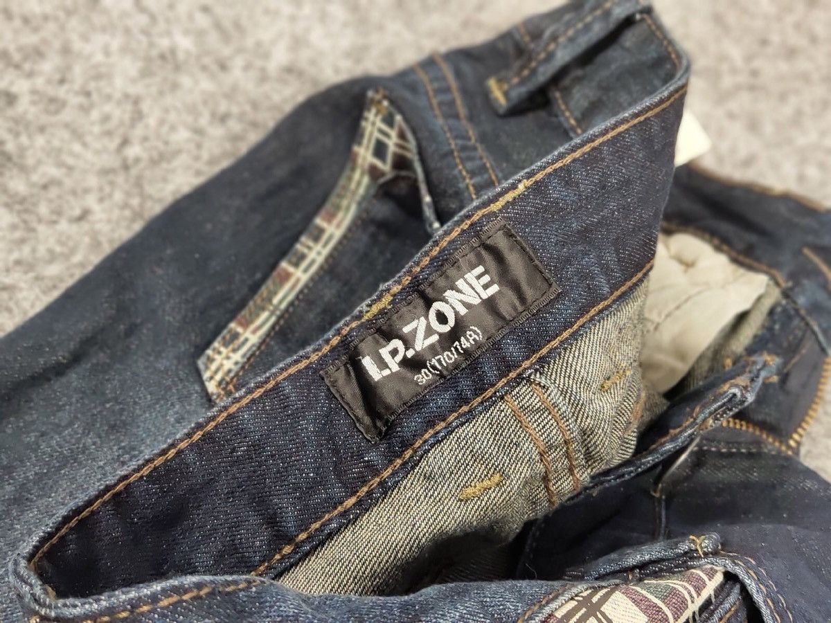Japanese Brand NWT Vintage L.P.Zone Faded Denim Jeans Japan Selvage Style Size US 30 / EU 46 - 17 Thumbnail