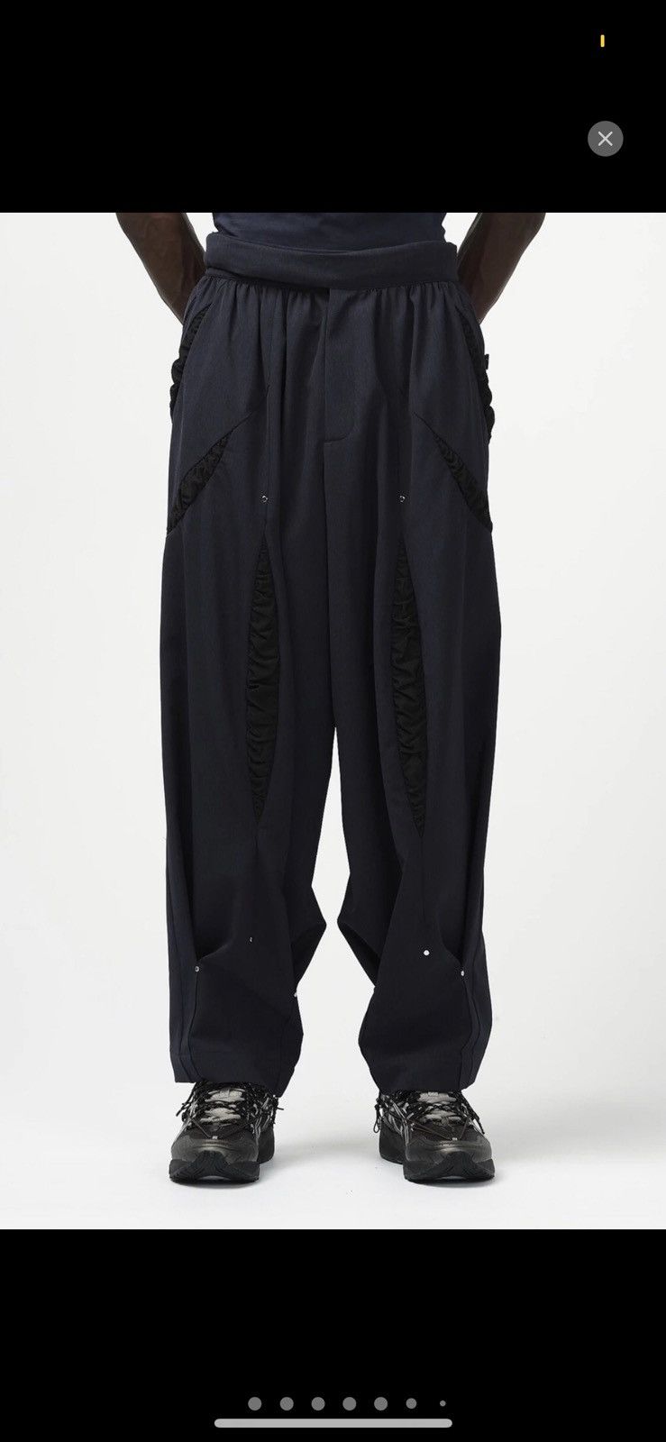 kiko kostadinov 21ss anthonis trousers - ワークパンツ/カーゴパンツ