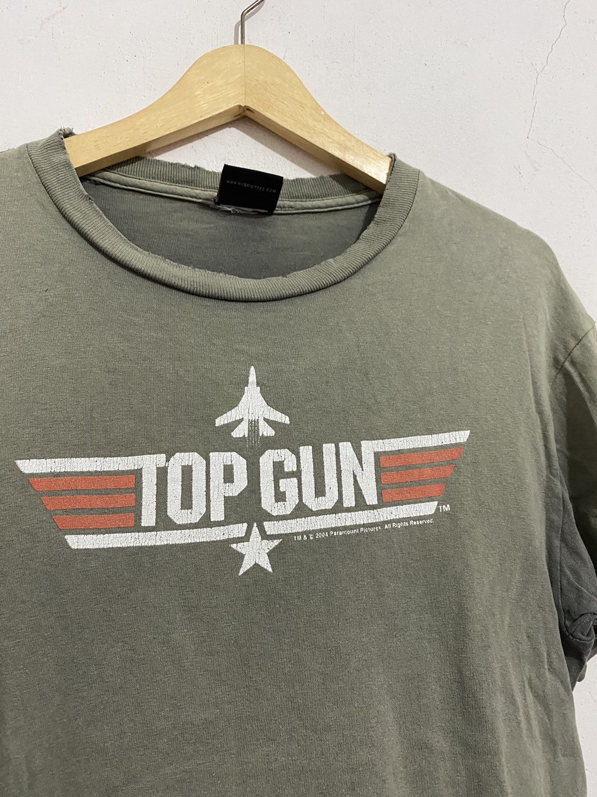 Vintage Top Gun T-shirt Maverick Logo Movie Promo Tee Shirt Navy L Size US M / EU 48-50 / 2 - 2 Thumbnail