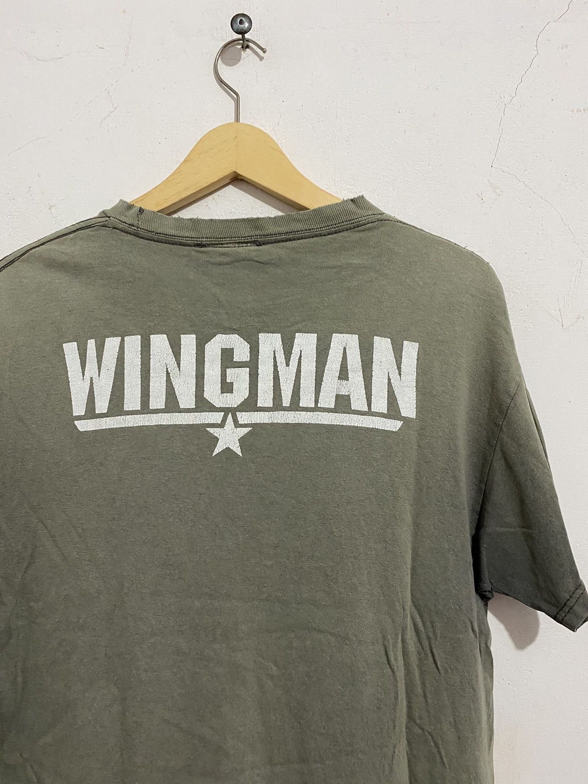 Vintage Top Gun T-shirt Maverick Logo Movie Promo Tee Shirt Navy L Size US M / EU 48-50 / 2 - 4 Thumbnail
