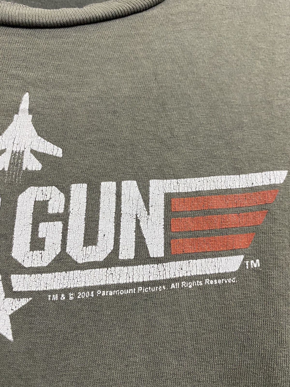 Vintage Top Gun T-shirt Maverick Logo Movie Promo Tee Shirt Navy L Size US M / EU 48-50 / 2 - 3 Thumbnail
