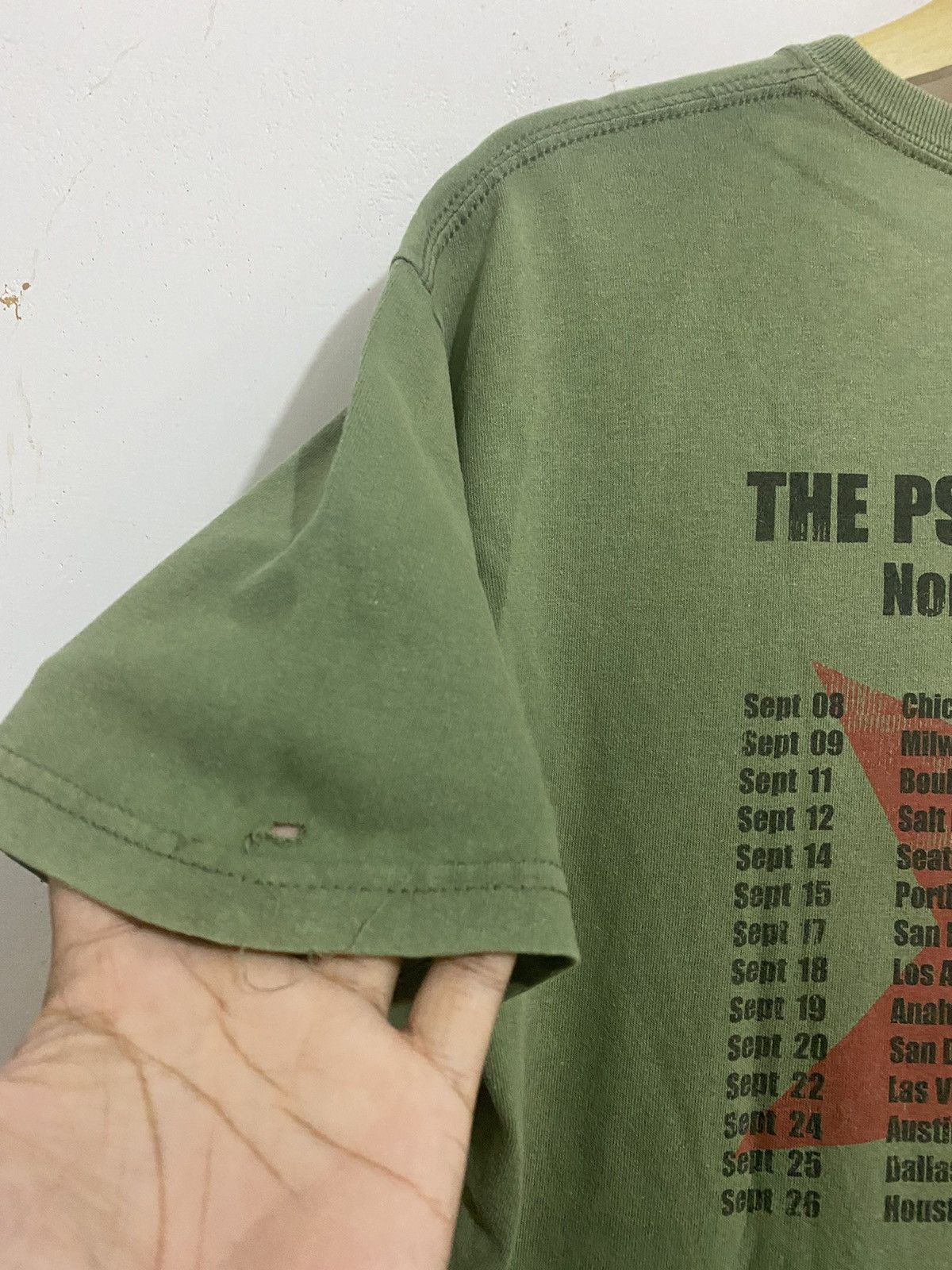 Band Tees Vintage The Psychedelic Furs Tour 2009 Size US M / EU 48-50 / 2 - 4 Thumbnail